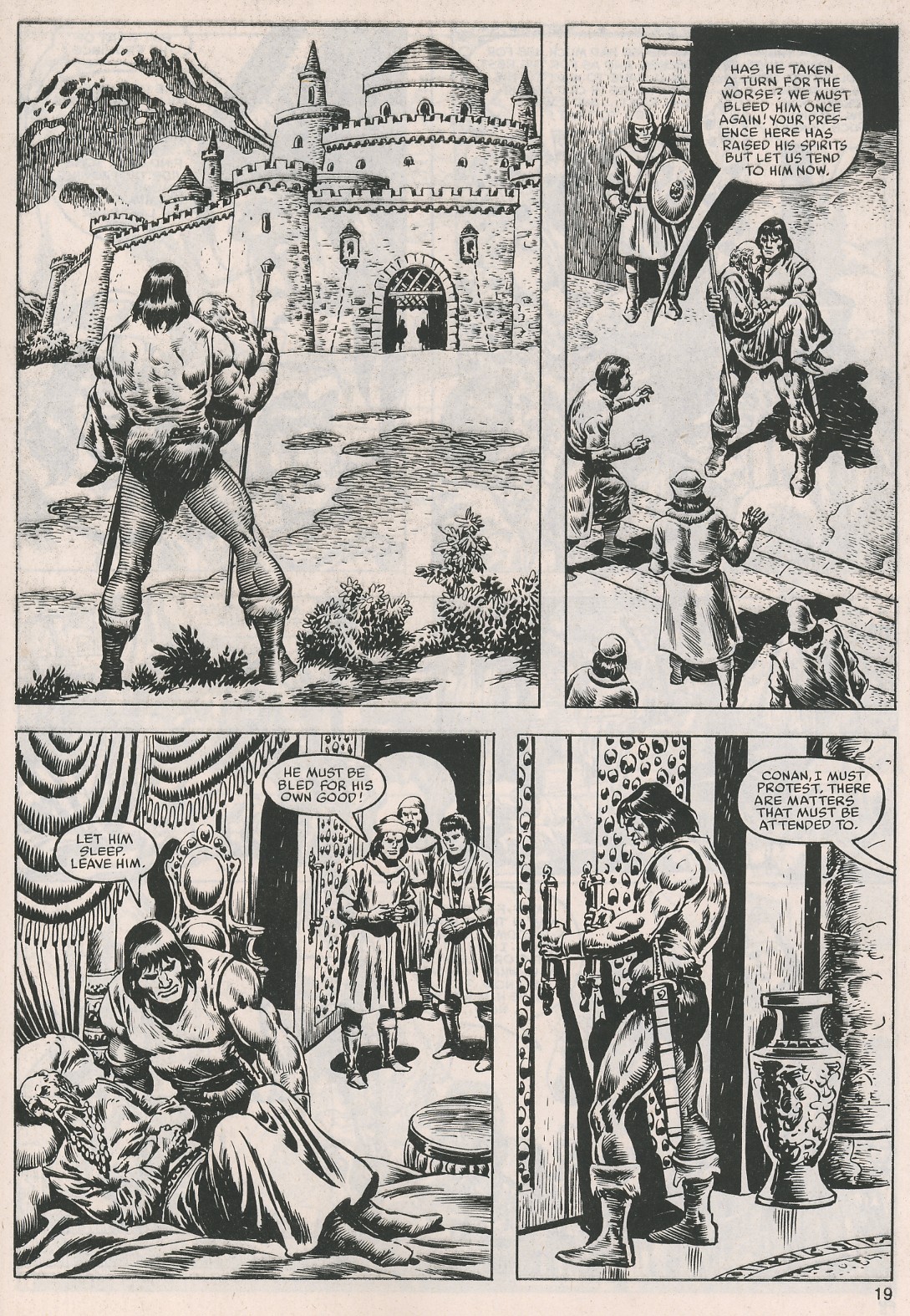 Read online The Savage Sword Of Conan comic -  Issue #116 - 19