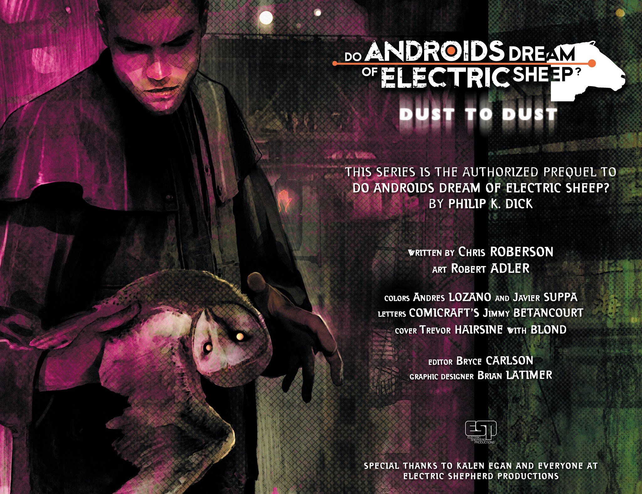 Read online Do Androids Dream of Electric Sheep?: Dust to Dust comic -  Issue # TPB 1 - 4