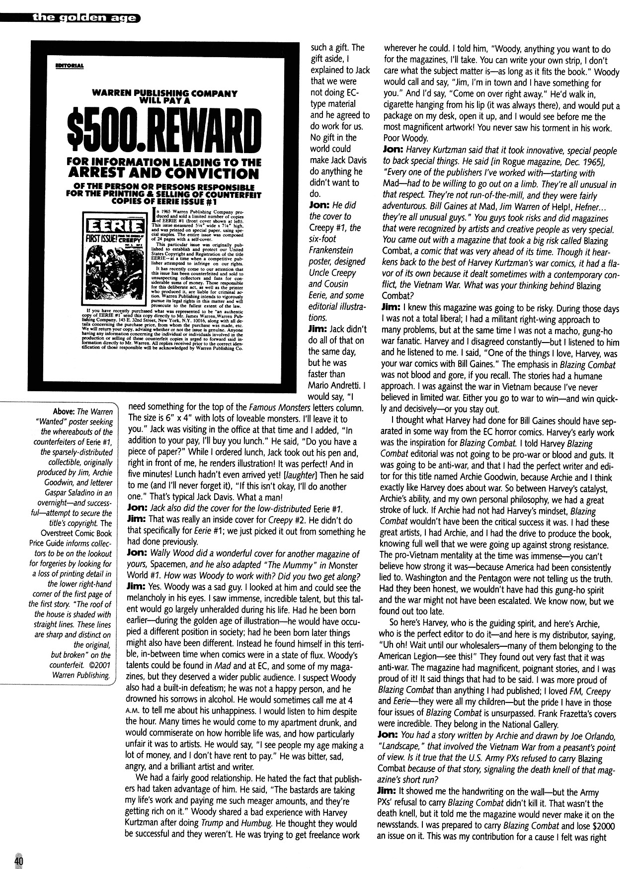 Read online Warren Companion comic -  Issue # TPB (Part 1) - 40