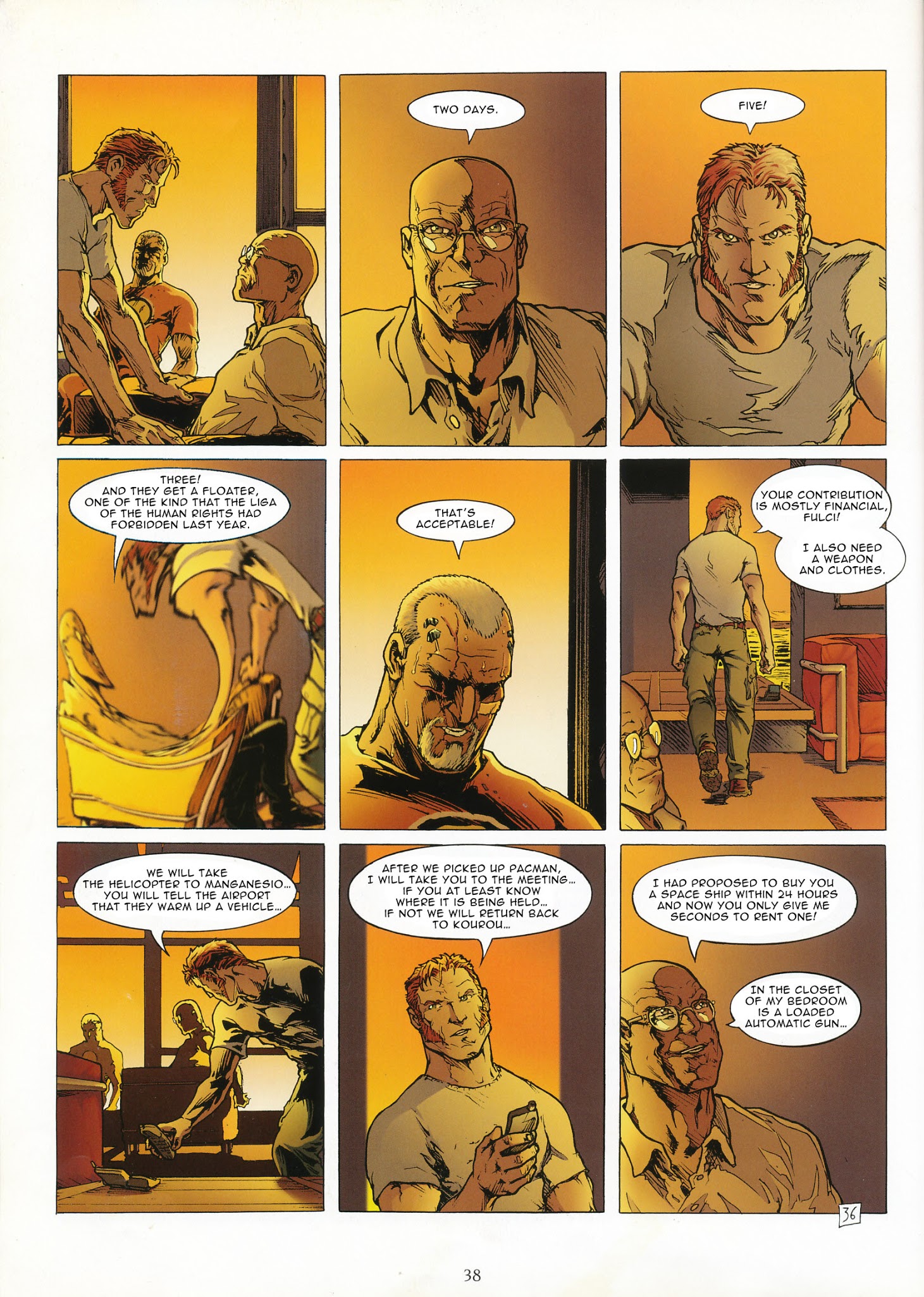 Read online Travis comic -  Issue #3 - 38