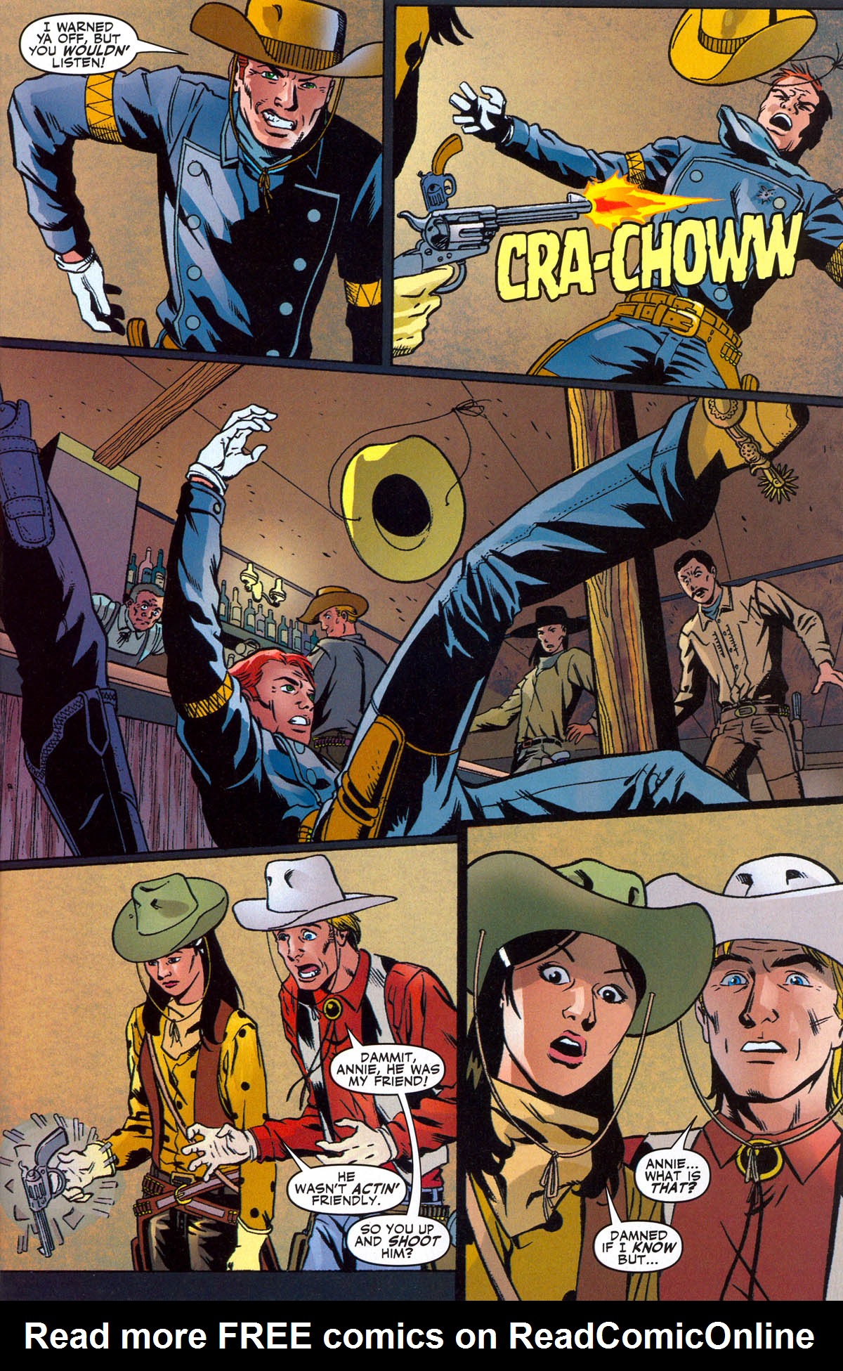 Read online Marvel Westerns: Outlaw Files comic -  Issue #Marvel Westerns Kid Colt and the Arizona Girl - 13