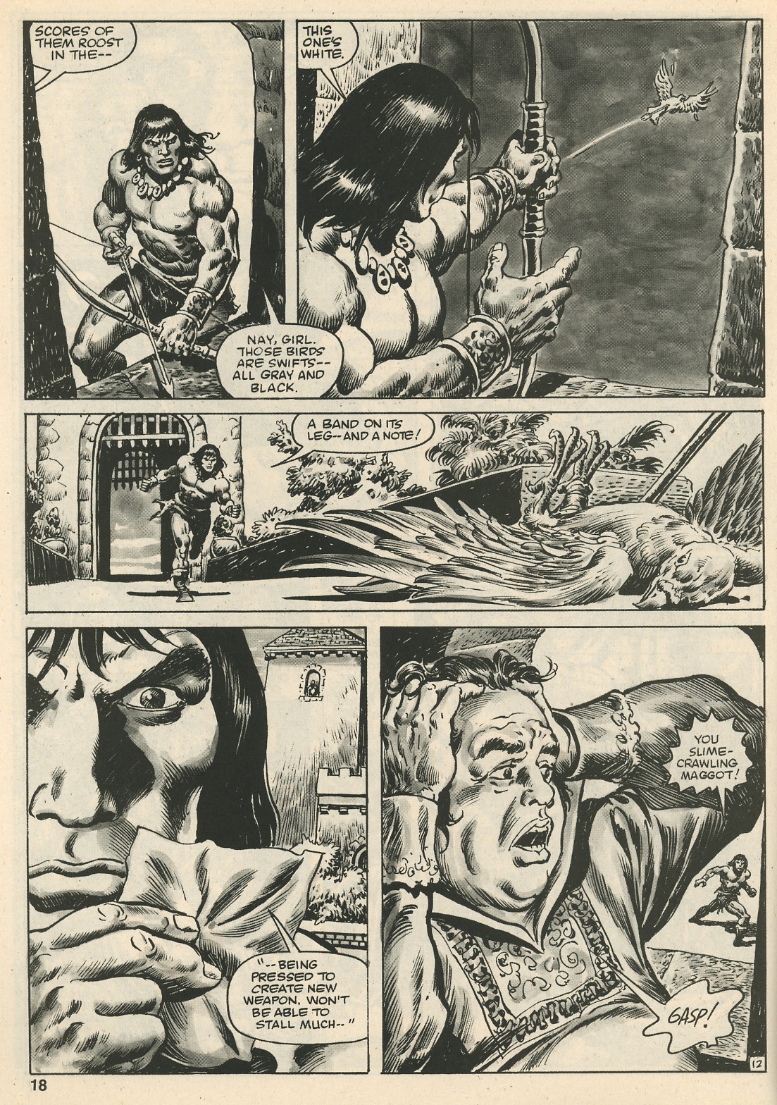 Read online The Savage Sword Of Conan comic -  Issue #108 - 18