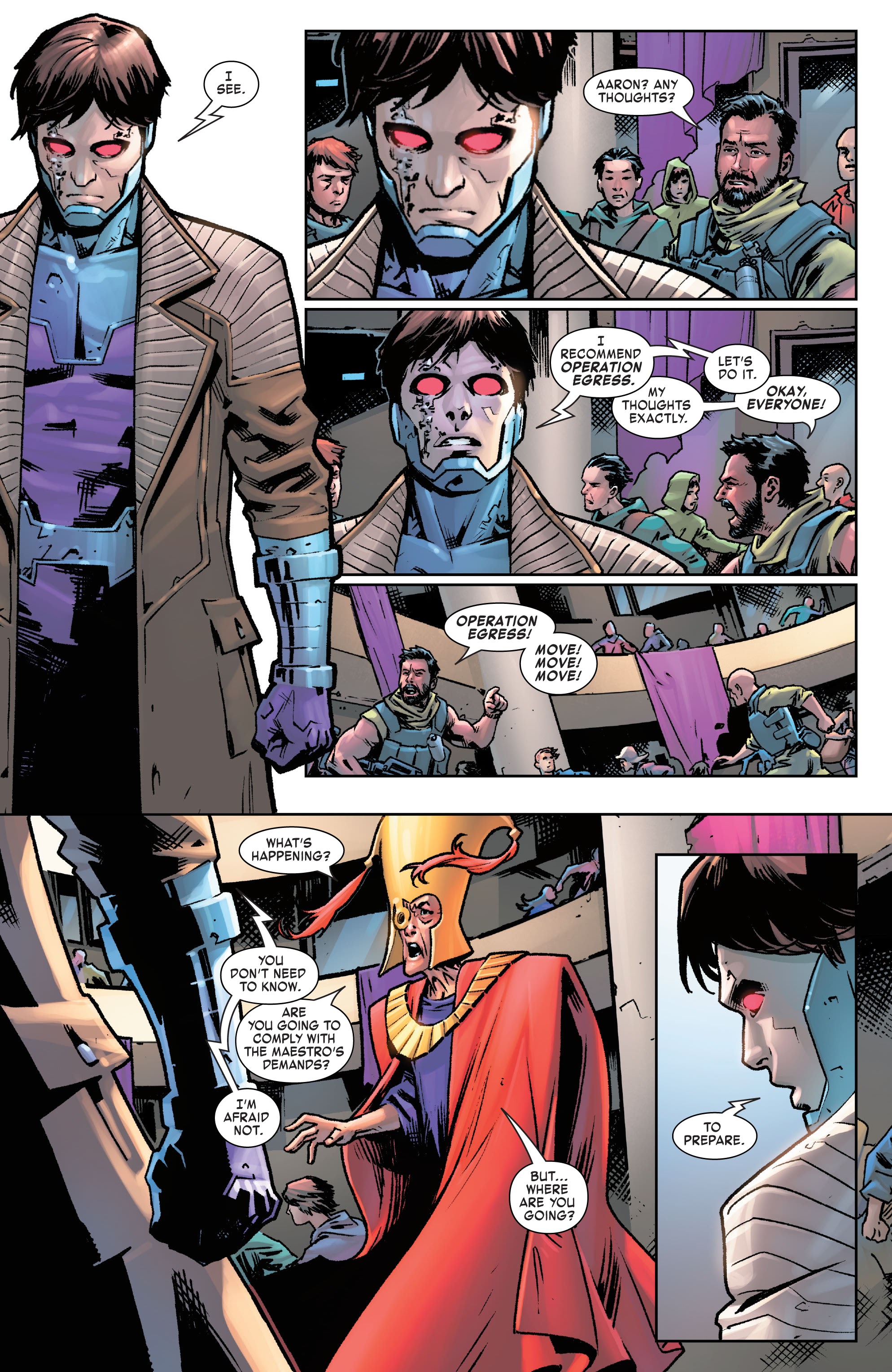 Read online Maestro: War And Pax comic -  Issue #1 - 18