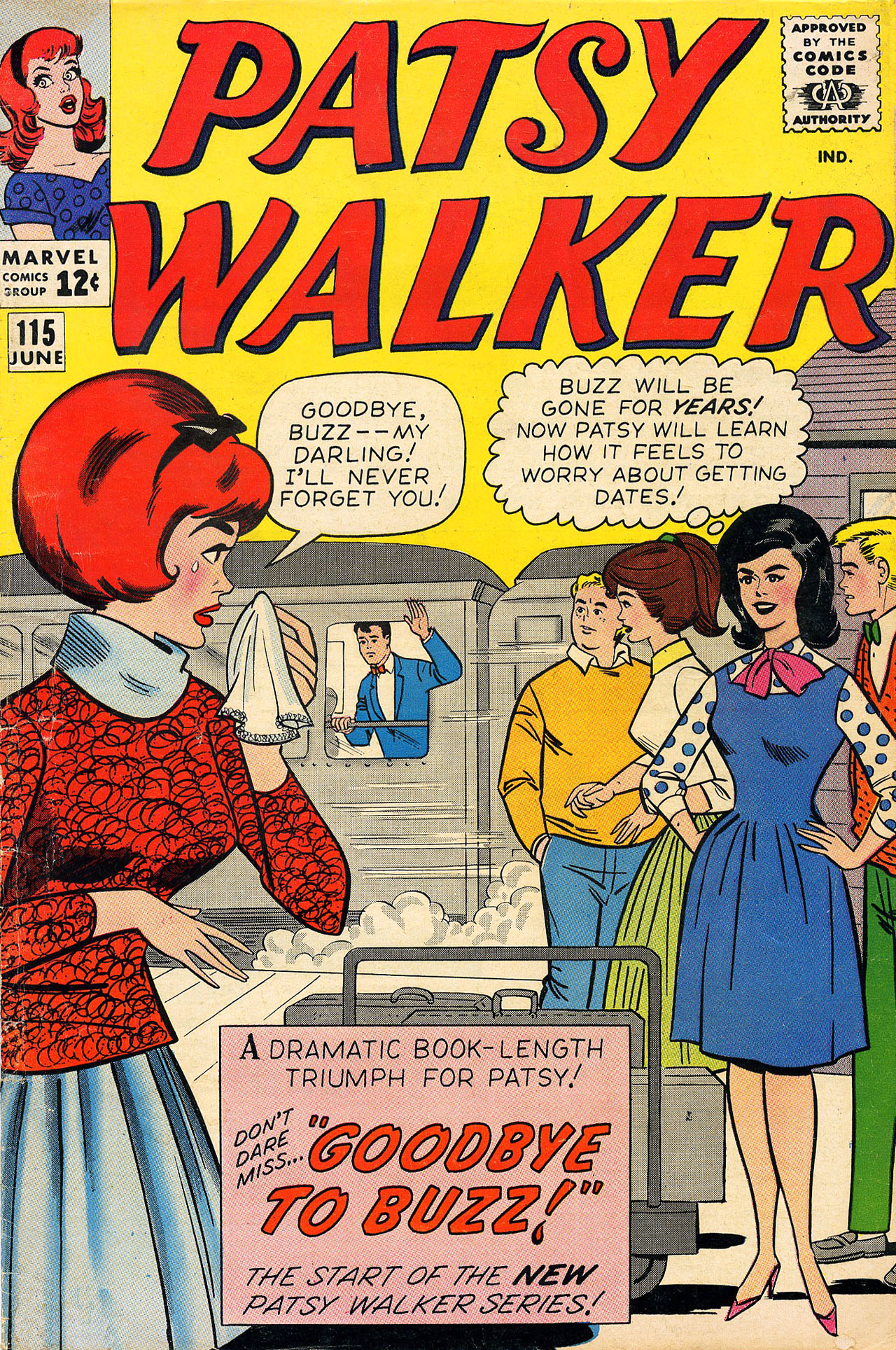 Read online Patsy Walker comic -  Issue #115 - 1