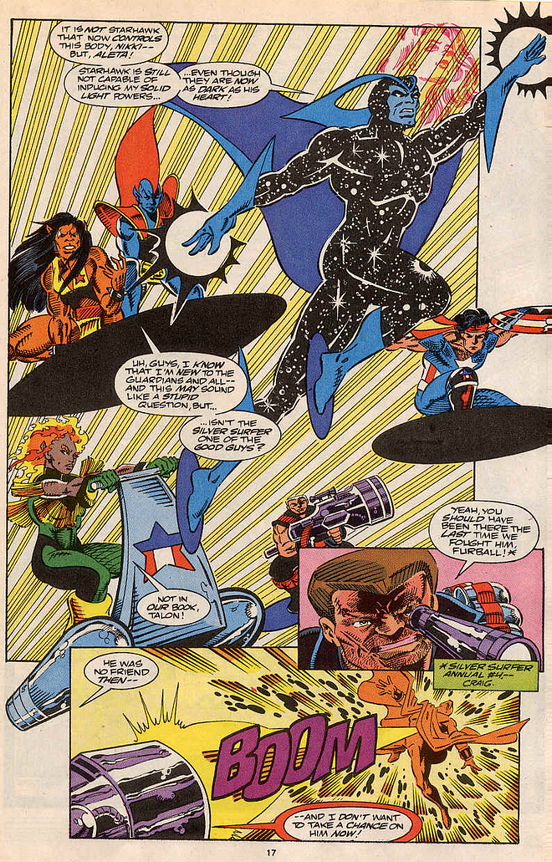 Read online Guardians of the Galaxy (1990) comic -  Issue #24 - 14