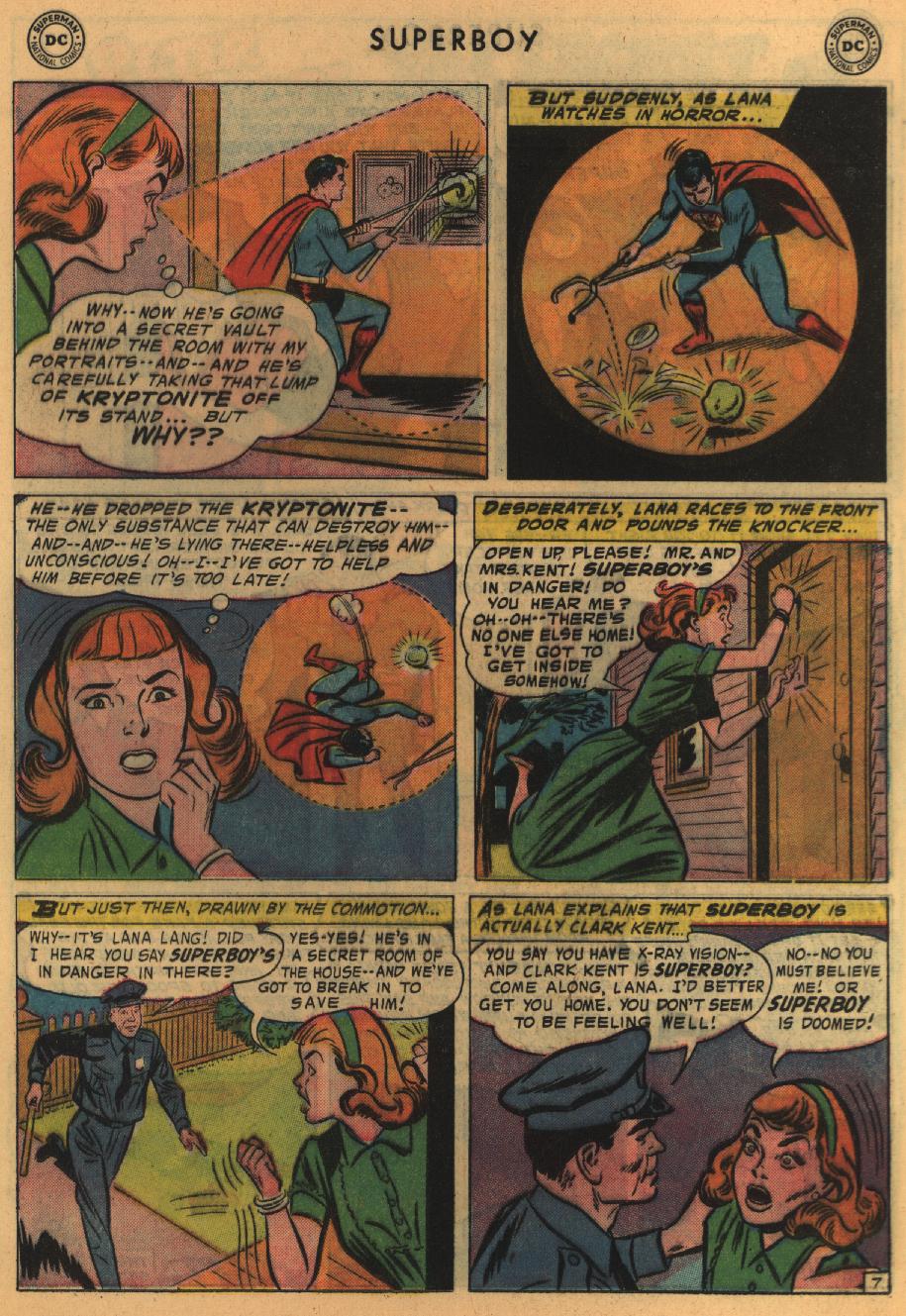 Read online Superboy (1949) comic -  Issue #64 - 17