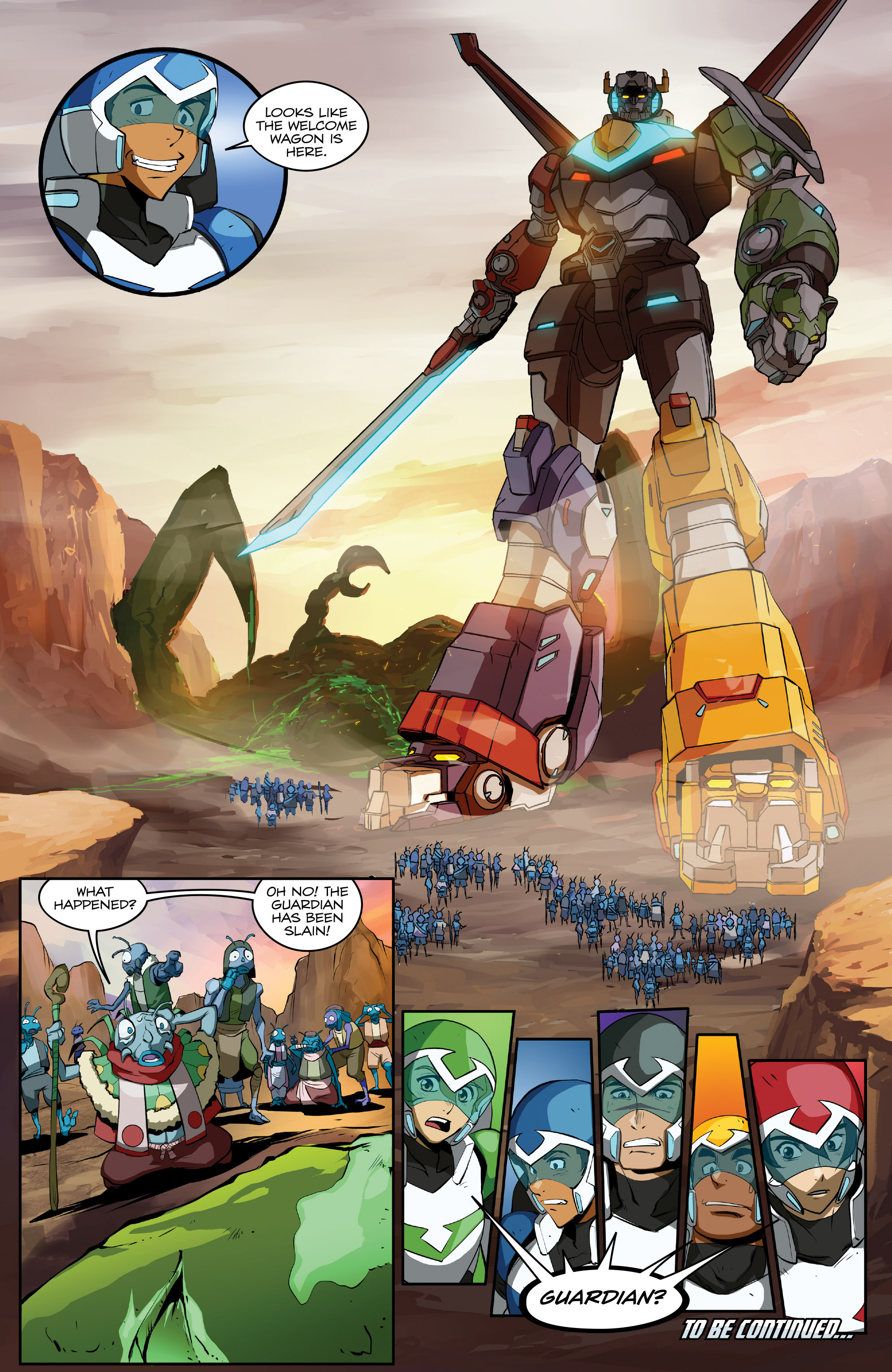 Read online Voltron: Legendary Defender comic -  Issue #1 - 26