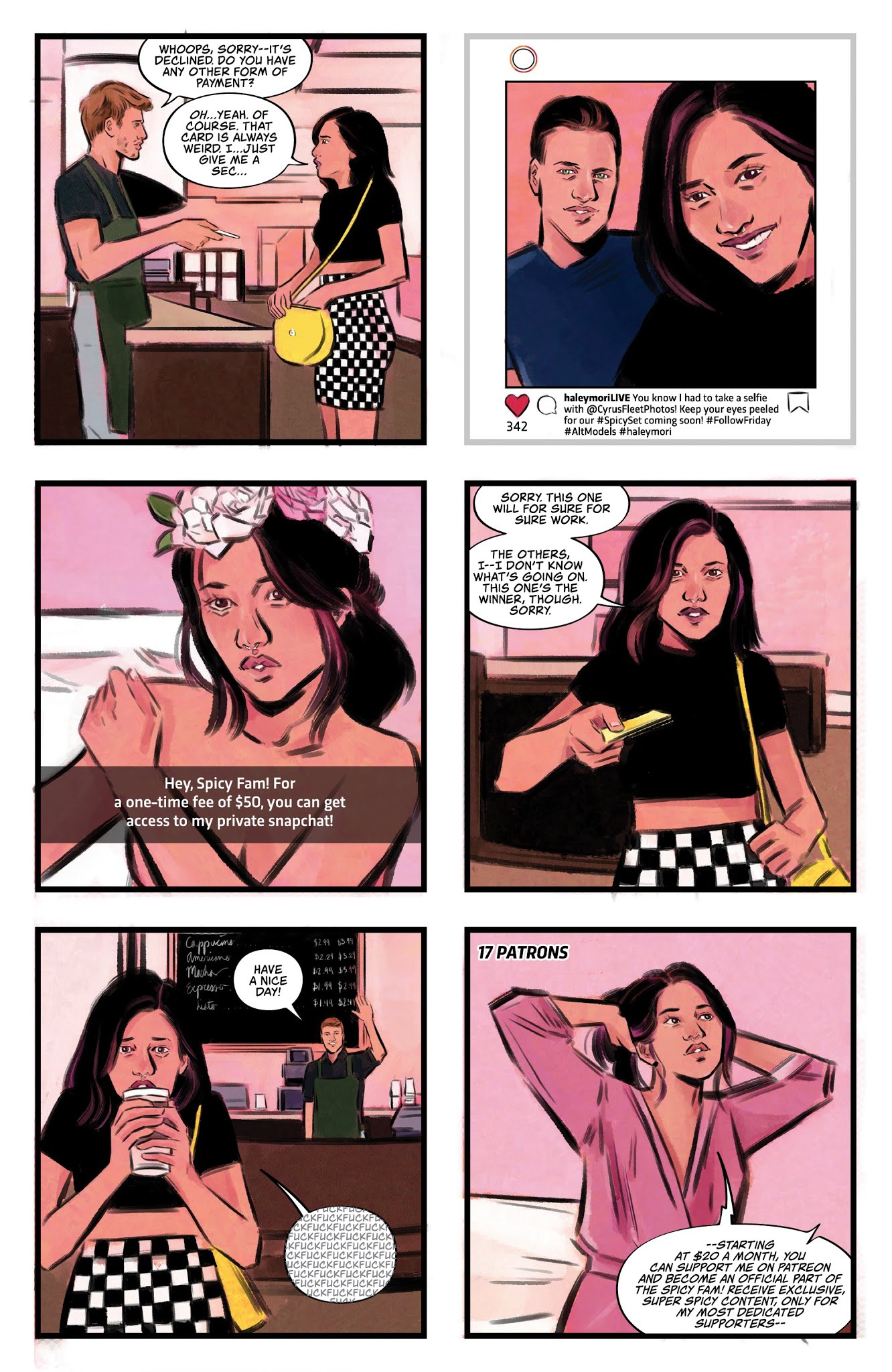 Read online Snap Flash Hustle comic -  Issue #1 - 6