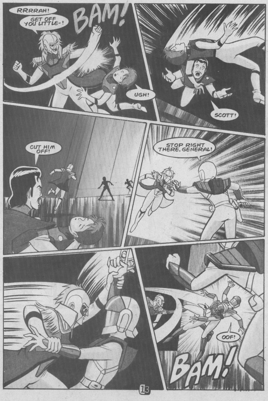 Read online Robotech II: The Sentinels comic -  Issue #12 - 16