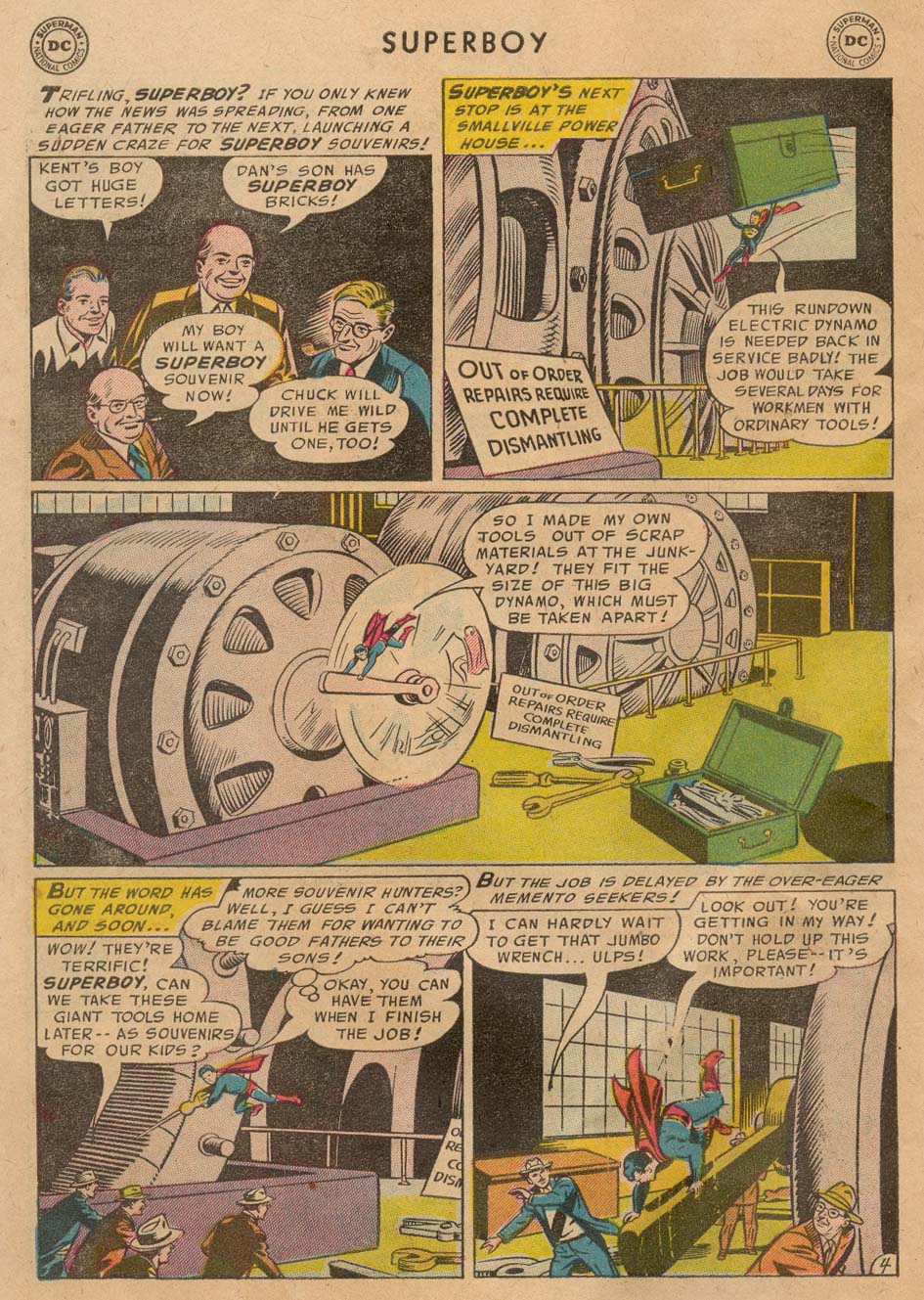 Superboy (1949) 43 Page 4