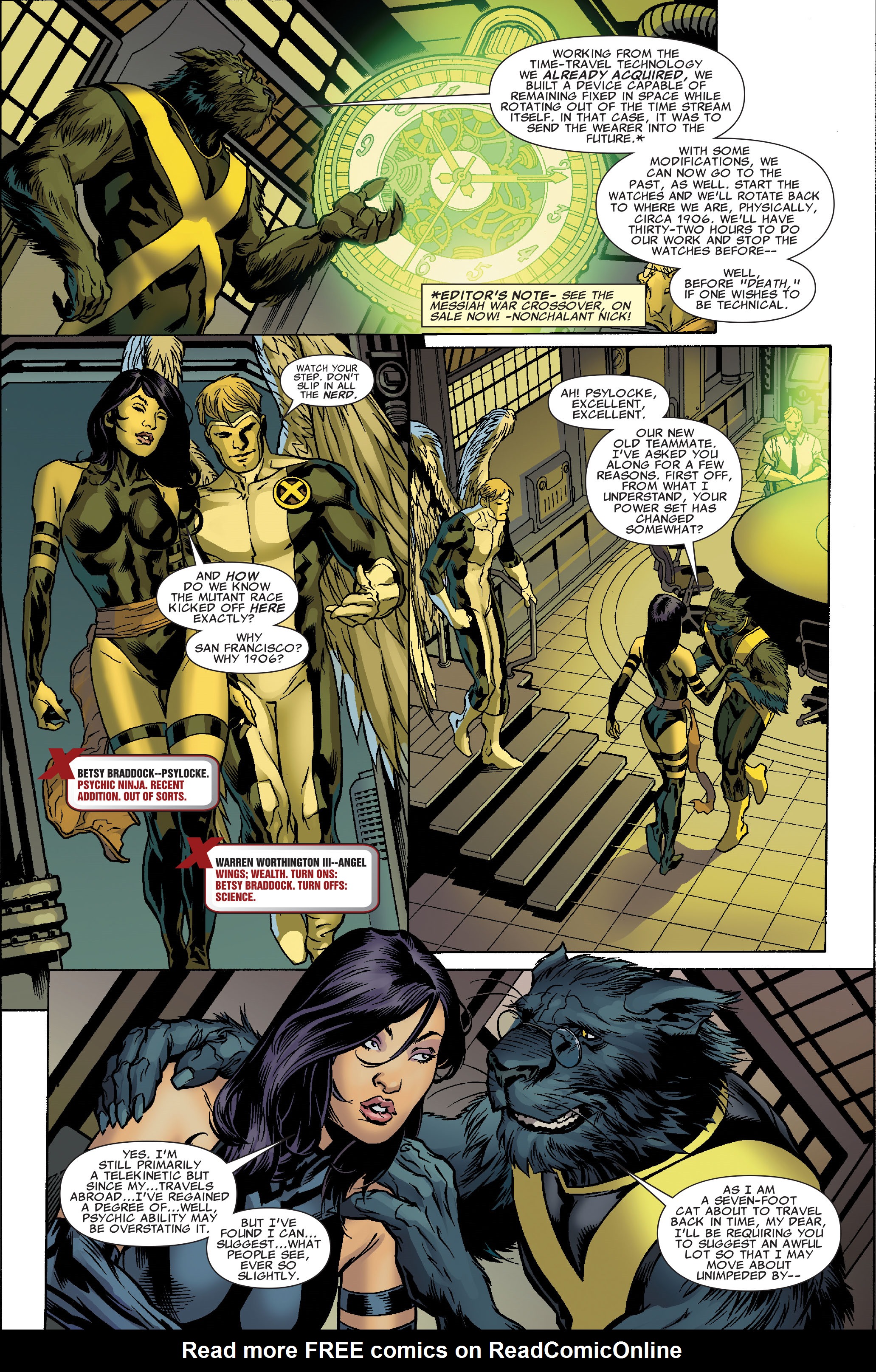 Read online Uncanny X-Men: Sisterhood comic -  Issue # TPB - 111