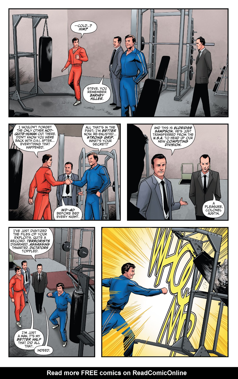 The Six Million Dollar Man: Fall of Man issue 1 - Page 13