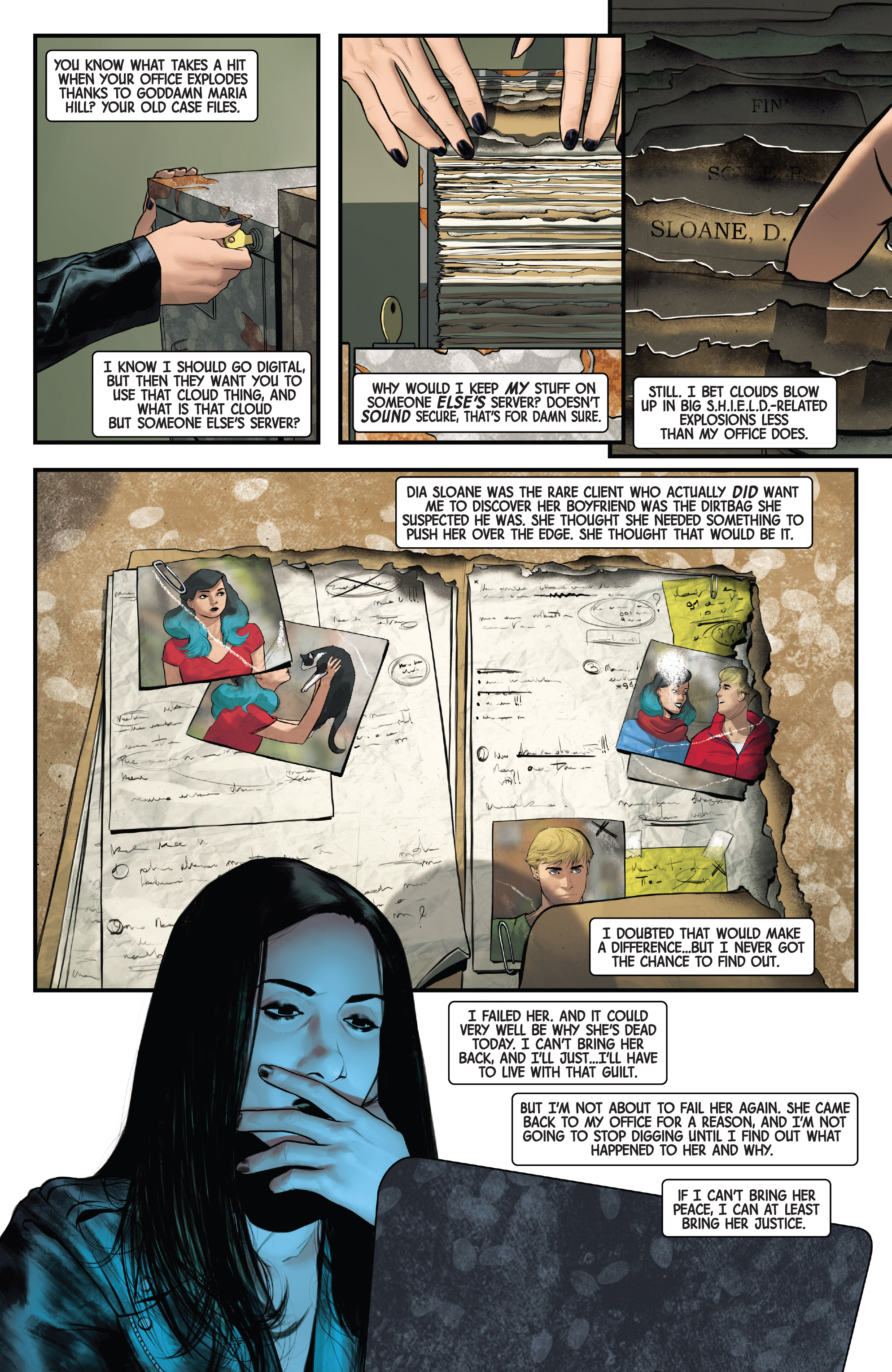 Read online Jessica Jones: Blind Spot comic -  Issue #1 - 17