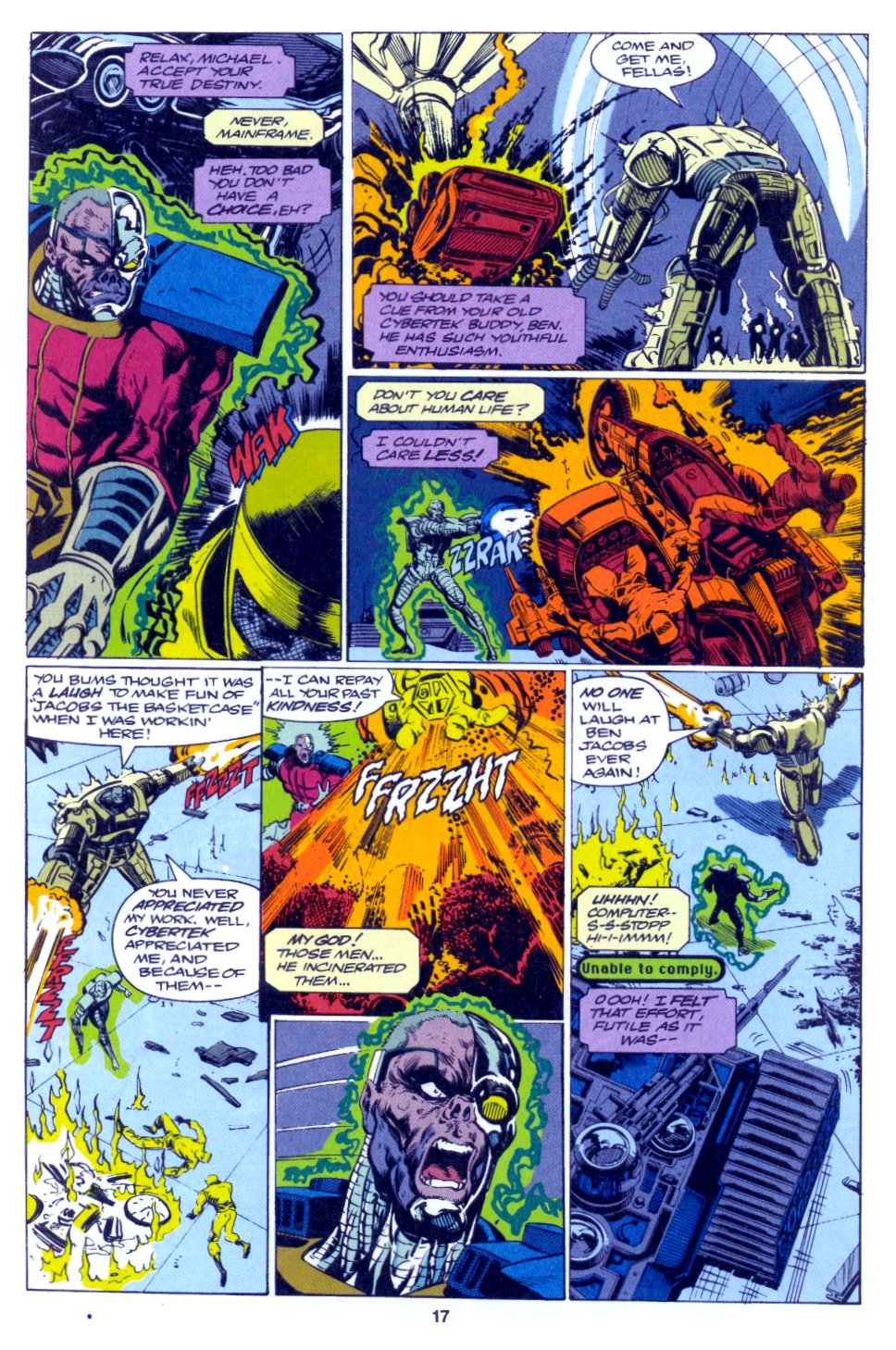 Read online Deathlok (1991) comic -  Issue #8 - 14