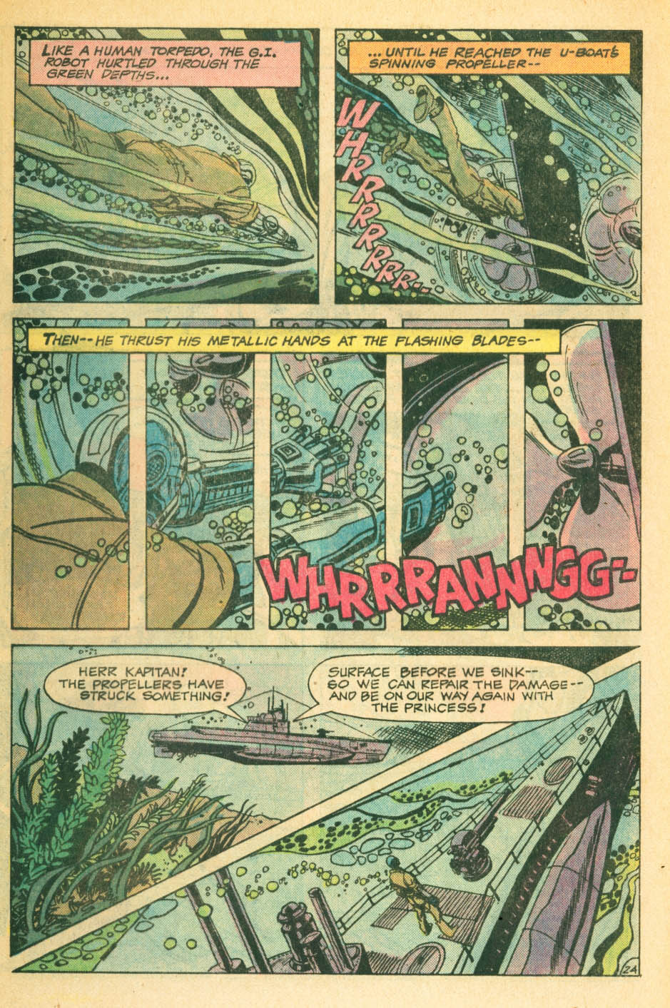 Read online Weird War Tales (1971) comic -  Issue #115 - 32
