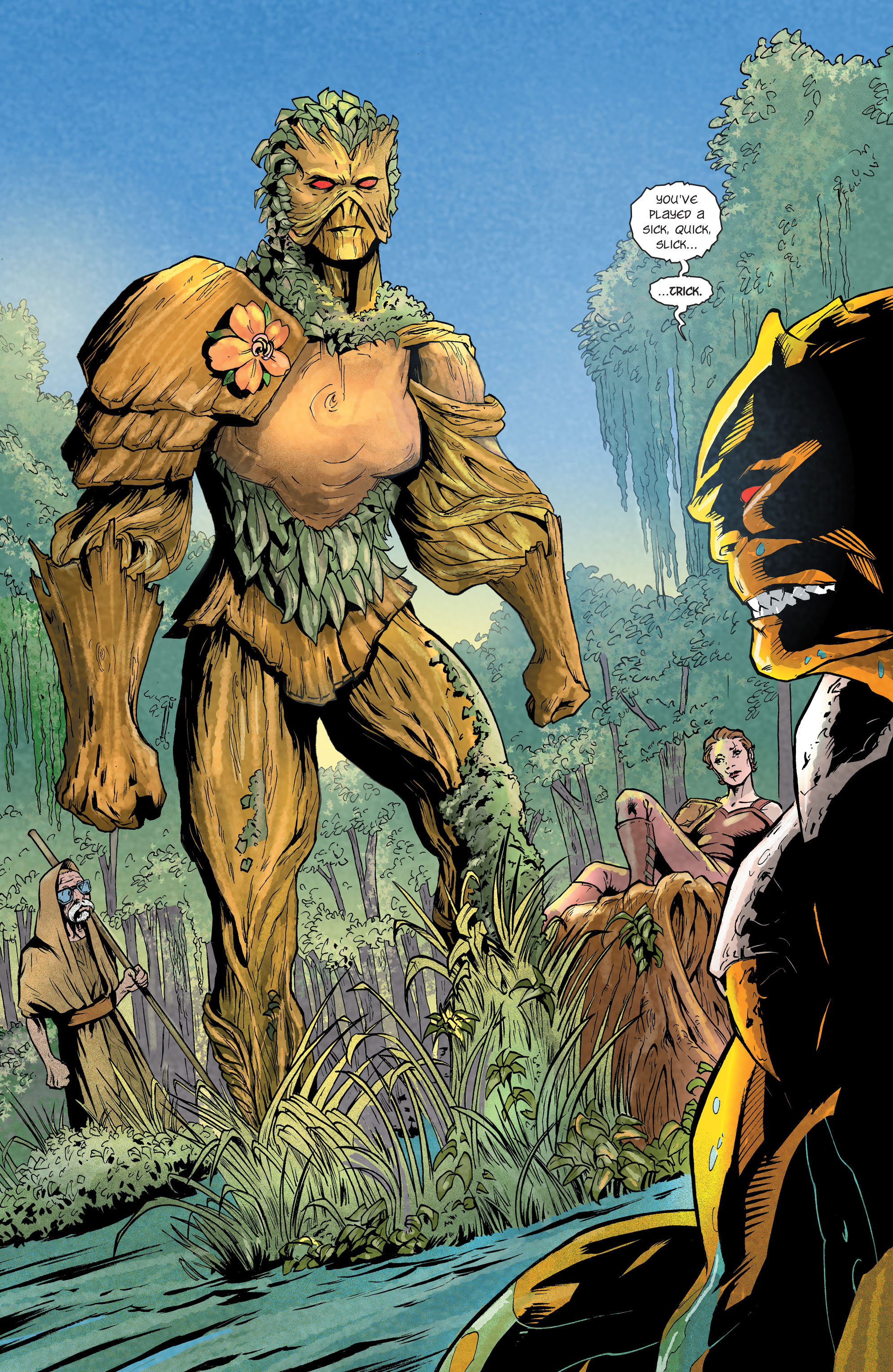 Read online Swamp Thing (2011) comic -  Issue # Annual 3 - 14