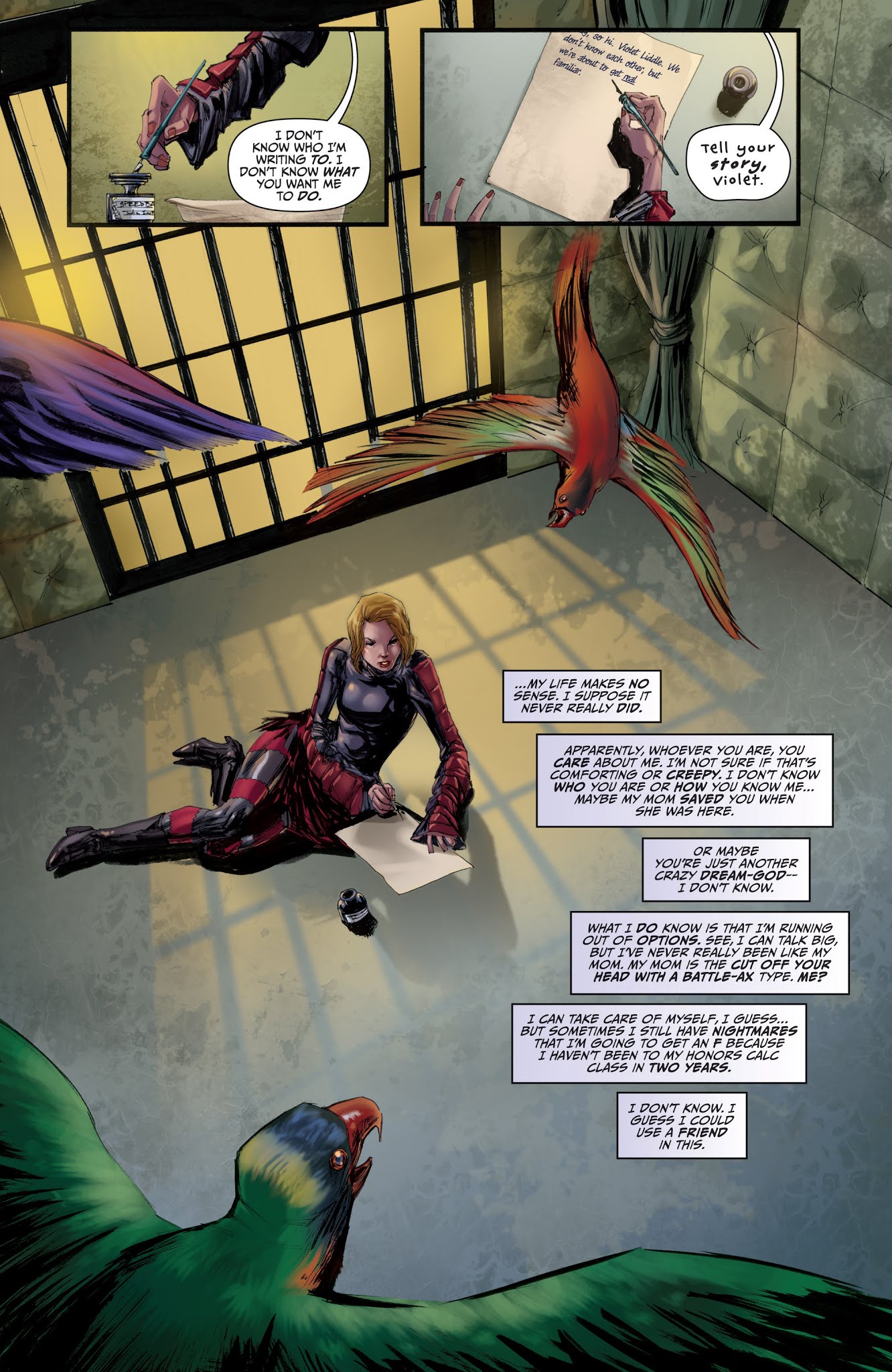 Read online Grimm Fairy Tales presents Wonderland: Asylum comic -  Issue #3 - 6