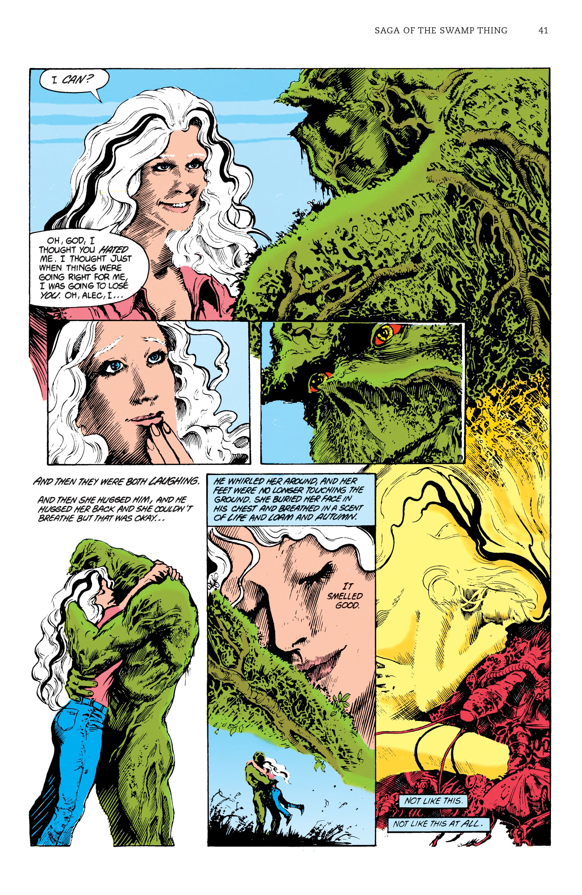 Read online Saga of the Swamp Thing comic -  Issue # TPB 2 (Part 1) - 41