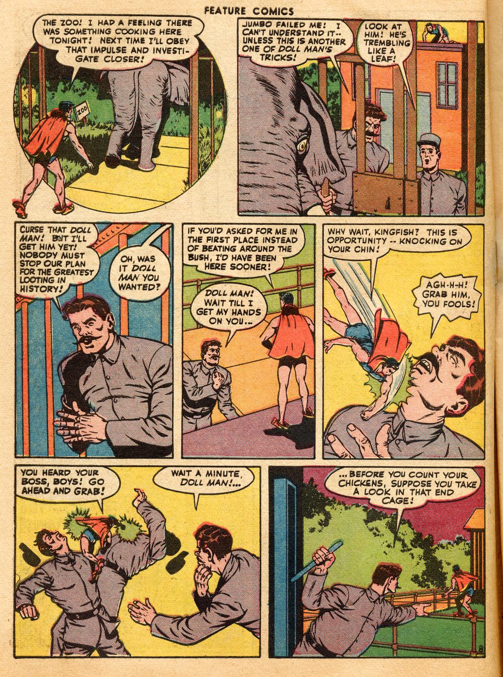 Read online Feature Comics comic -  Issue #85 - 10