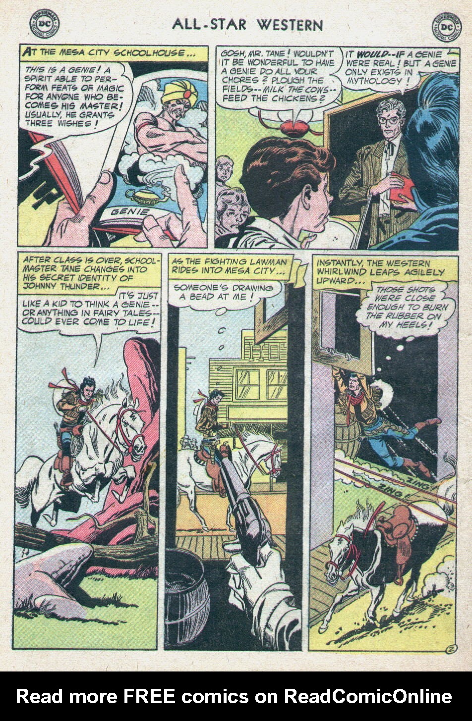Read online All-Star Western (1951) comic -  Issue #90 - 28