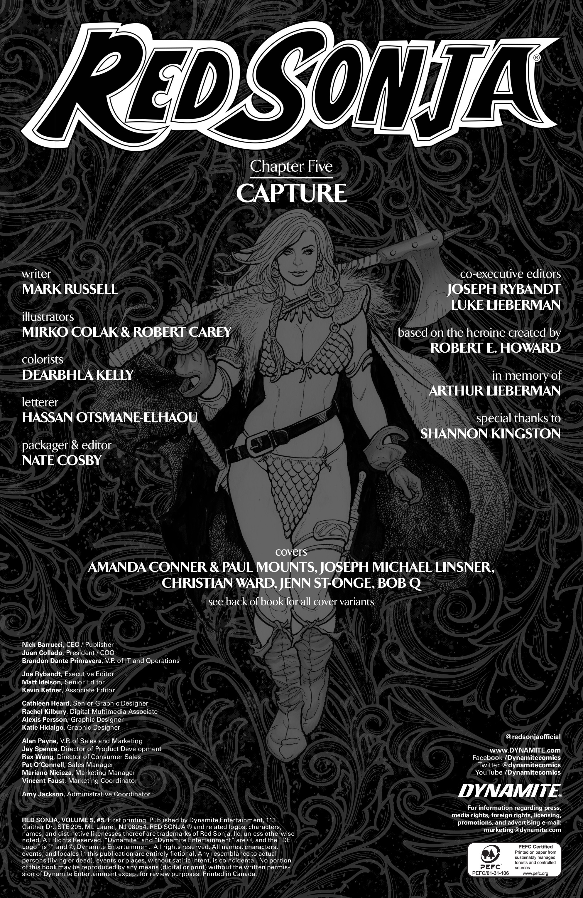 Read online Red Sonja (2019) comic -  Issue #5 - 29