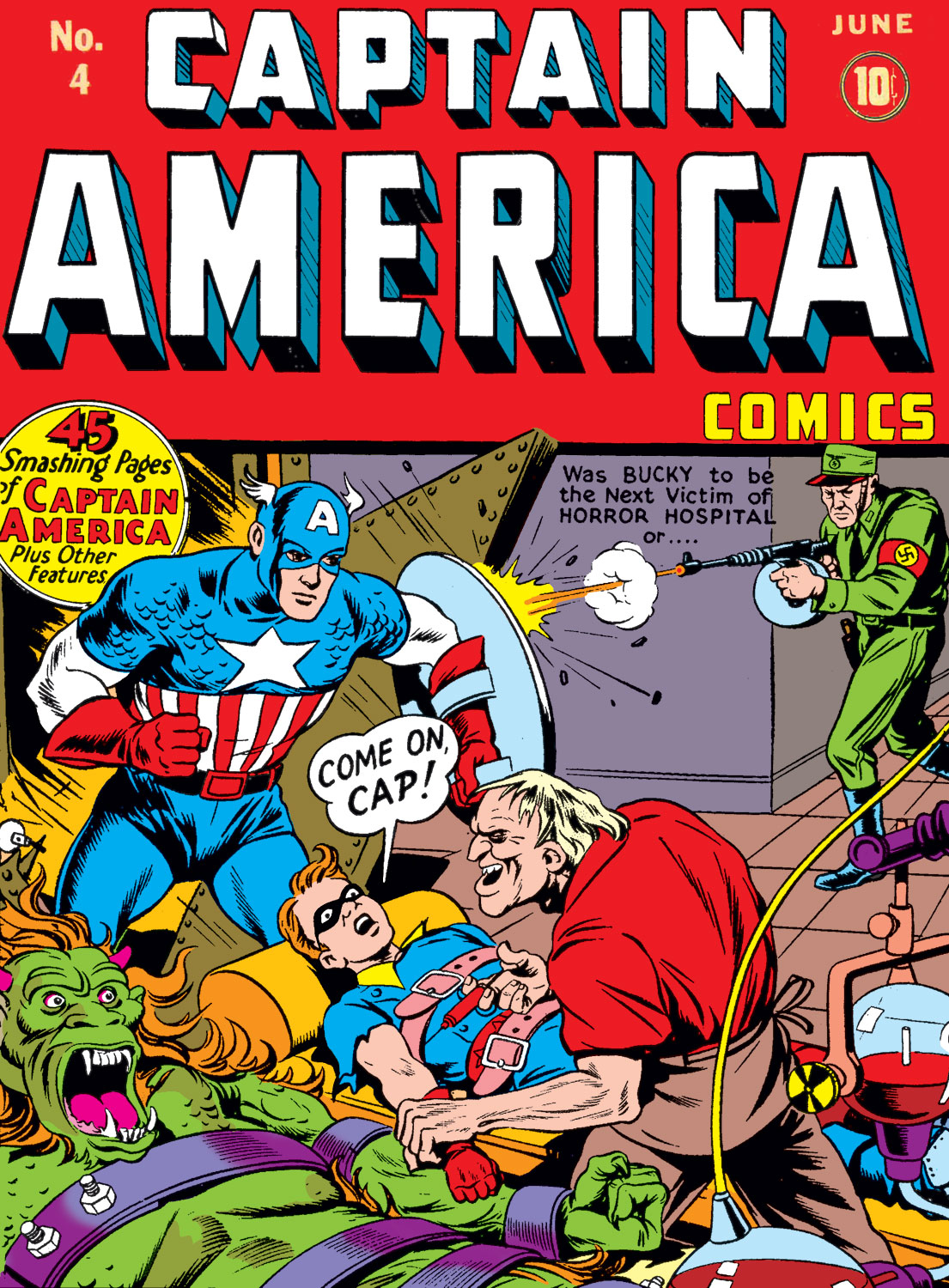 Captain America Comics 4 Page 0