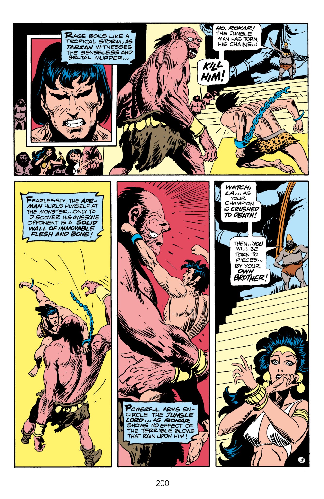 Read online Edgar Rice Burroughs' Tarzan The Joe Kubert Years comic -  Issue # TPB 2 (Part 2) - 93