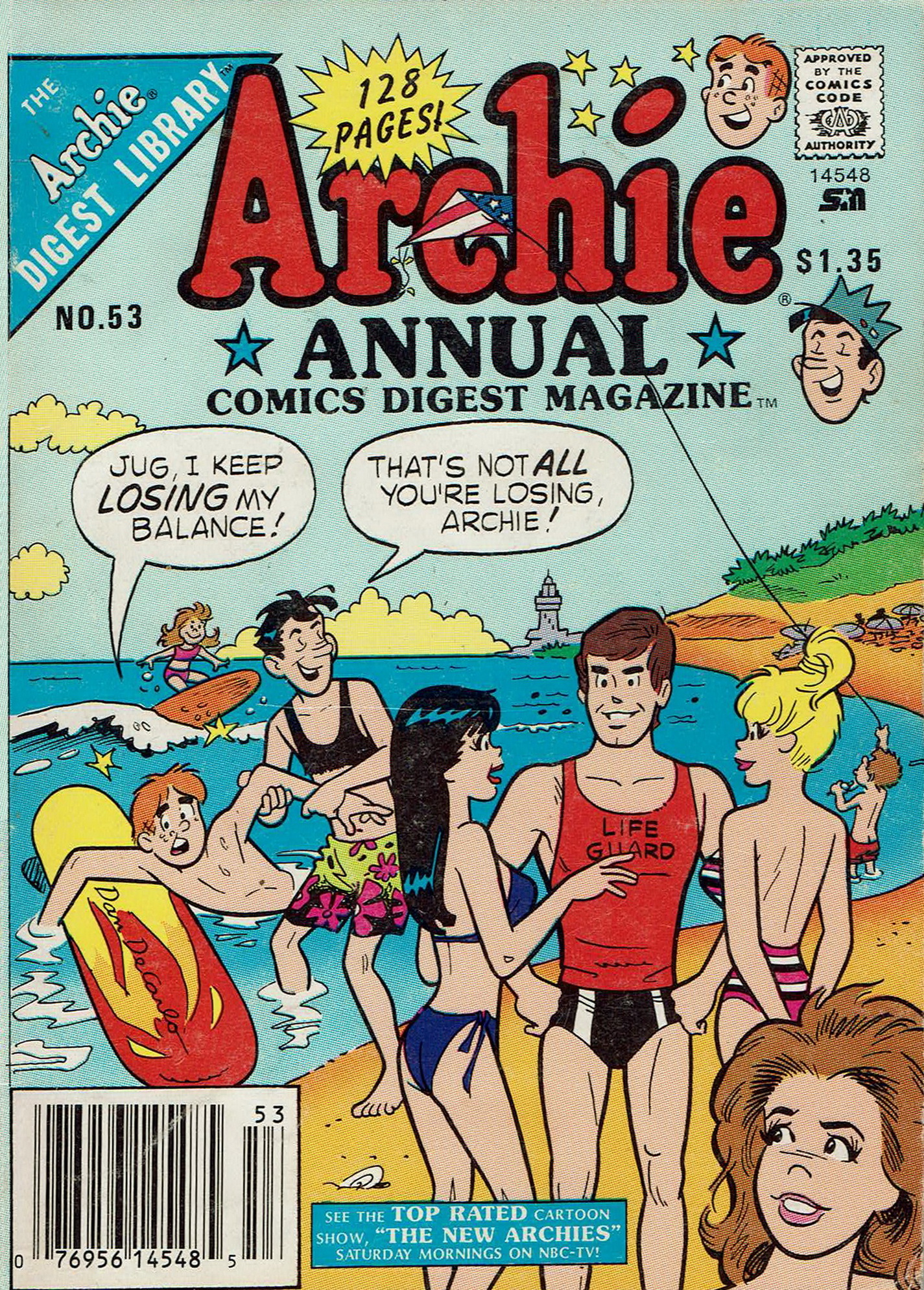 Read online Archie Annual Digest Magazine comic -  Issue #53 - 1