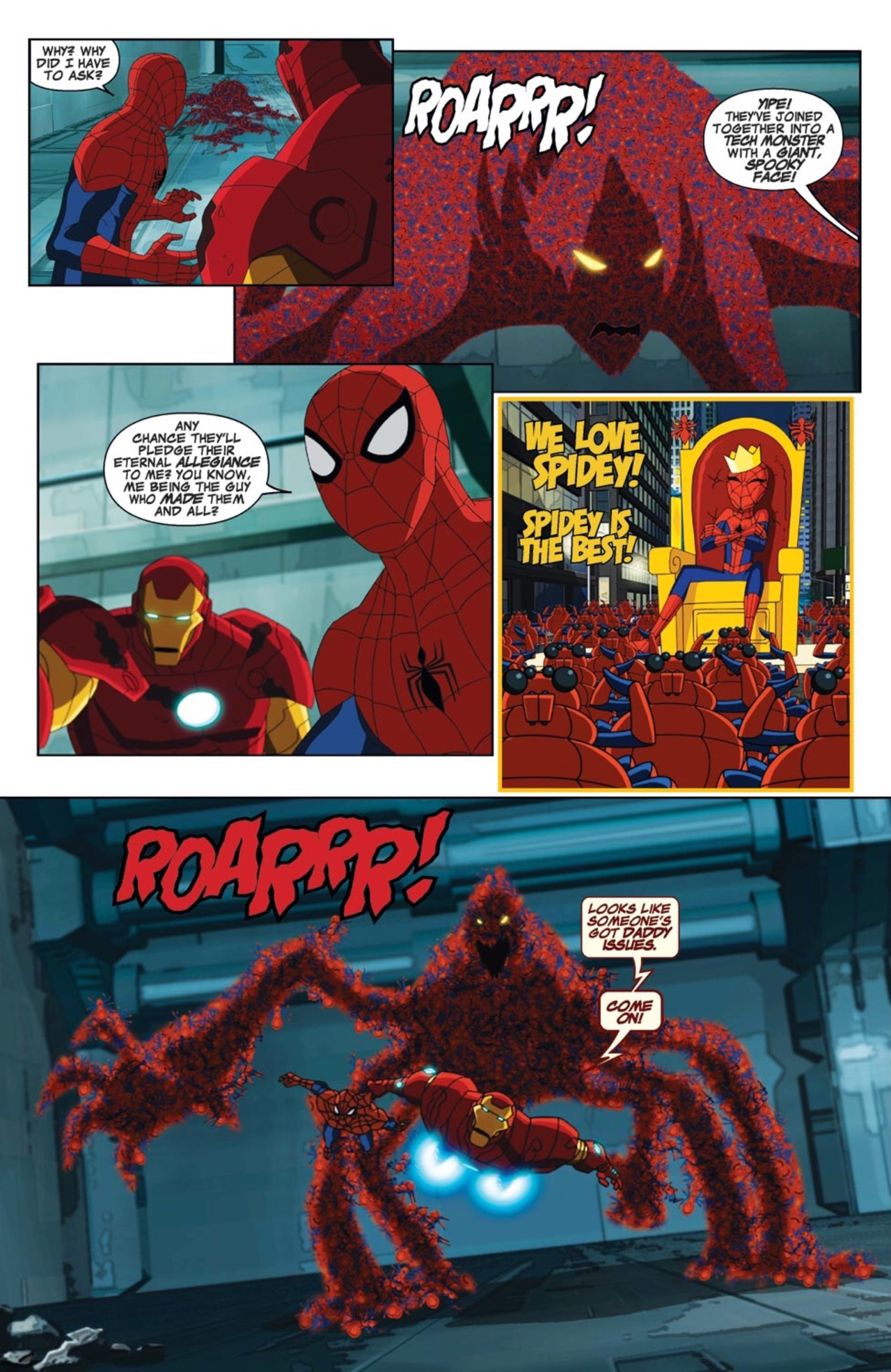 Read online Marvel Universe Ultimate Spider-Man: Web Warriors comic -  Issue #3 - 13