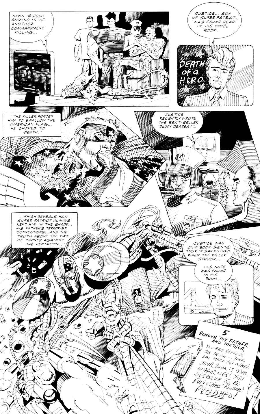 Read online The Savage Dragon: Marshal Law comic -  Issue #1 - 17