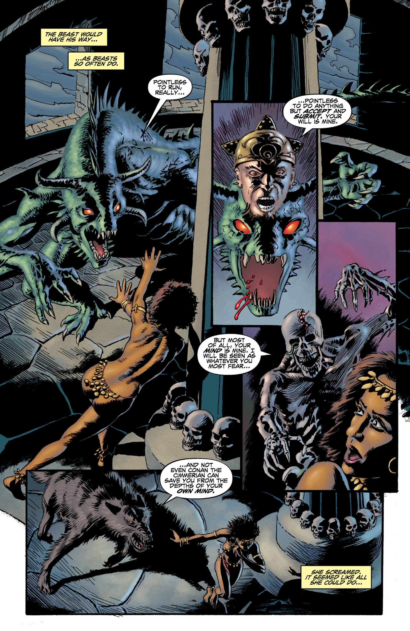 Read online Groo vs. Conan comic -  Issue # TPB - 9