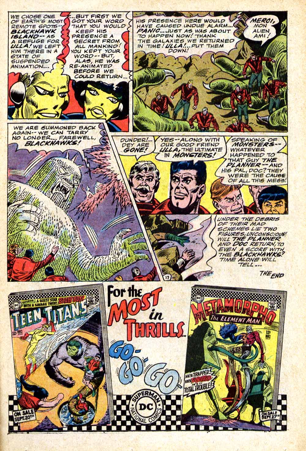 Read online Blackhawk (1957) comic -  Issue #226 - 22