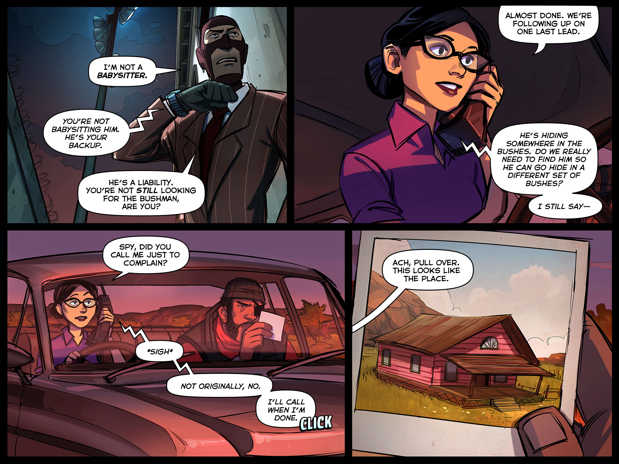 Read online Team Fortress 2 comic -  Issue #4 - 22