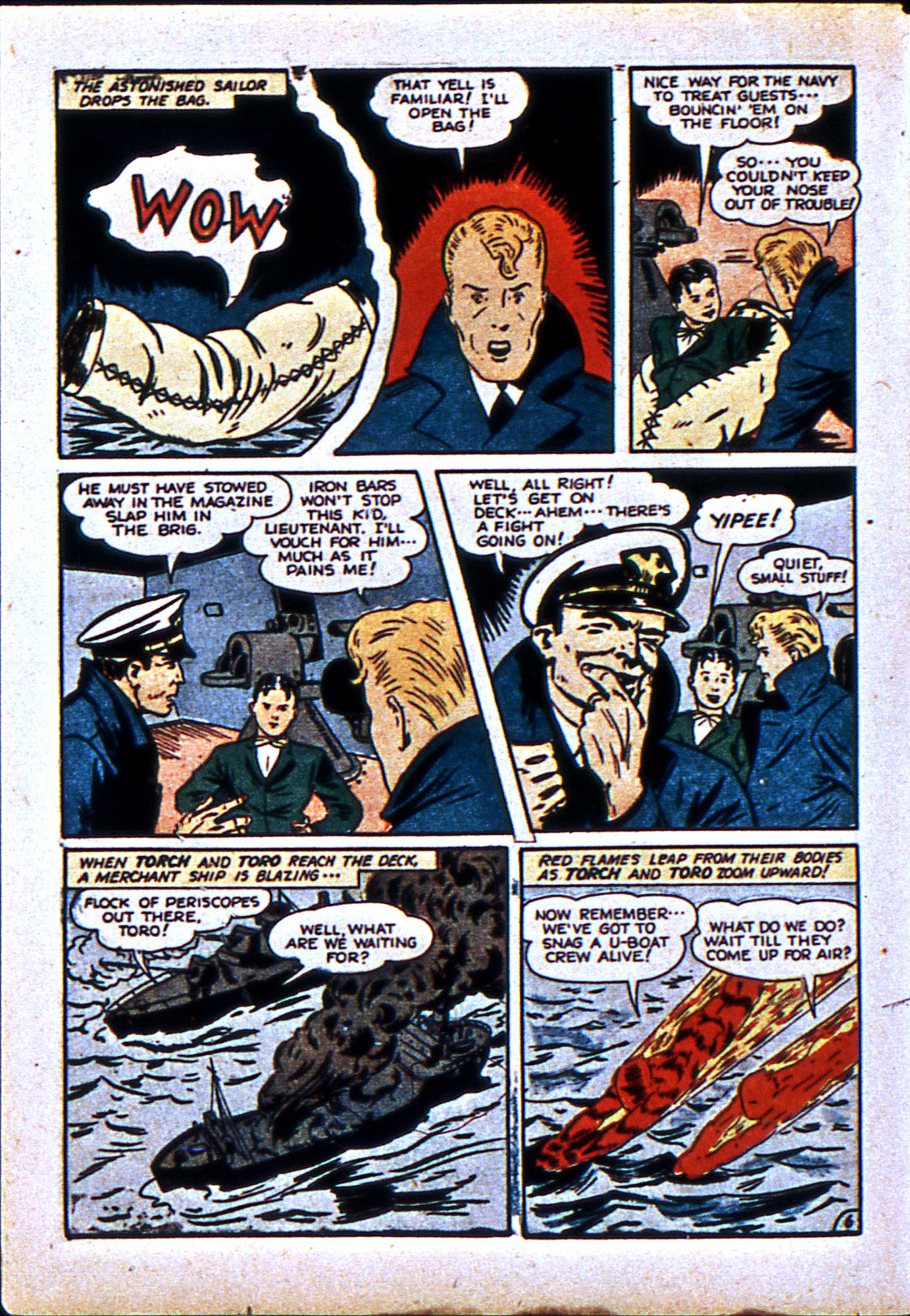 Read online The Human Torch (1940) comic -  Issue #10 - 9