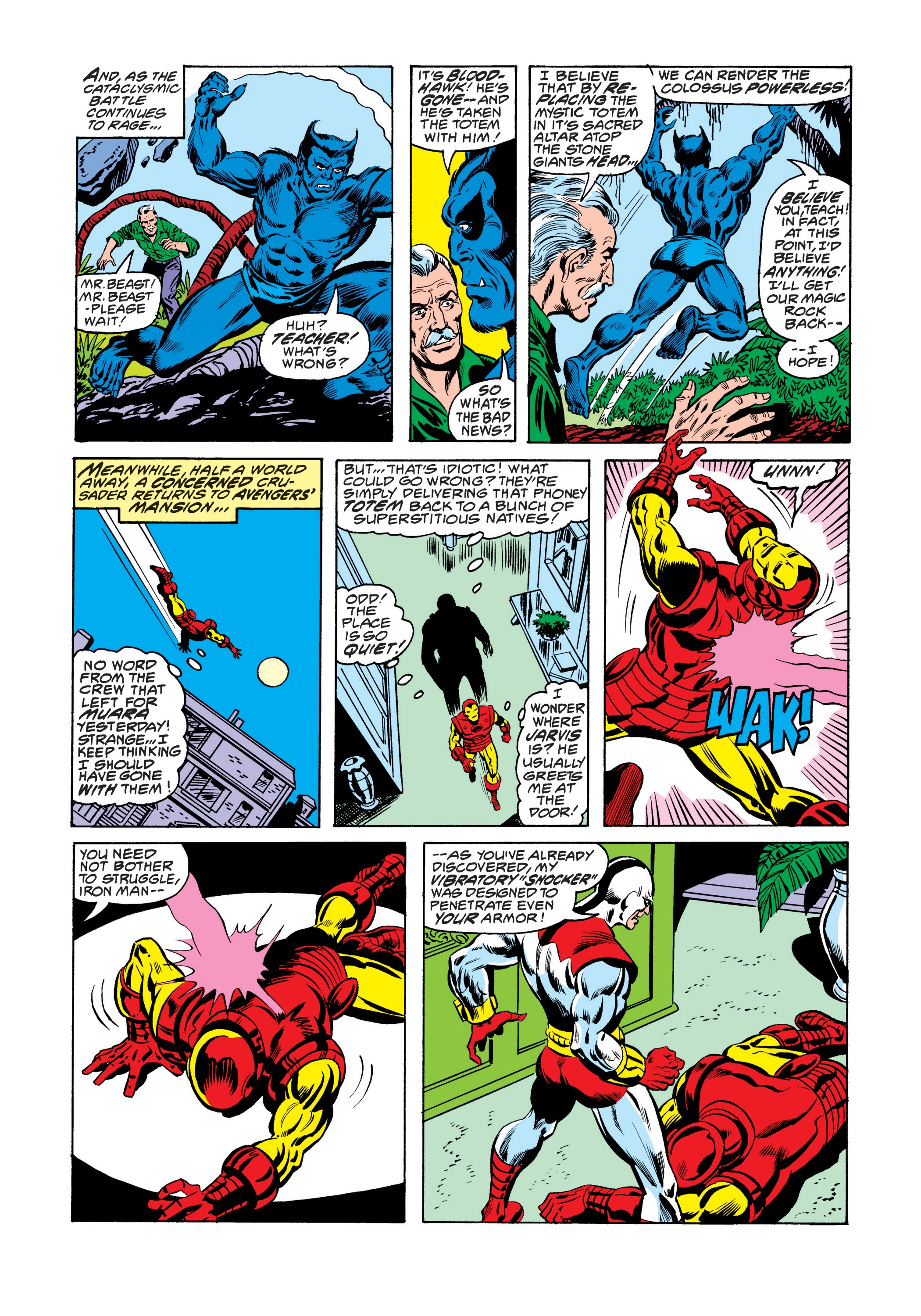 Read online Marvel Masterworks: The Avengers comic -  Issue # TPB 18 (Part 1) - 85