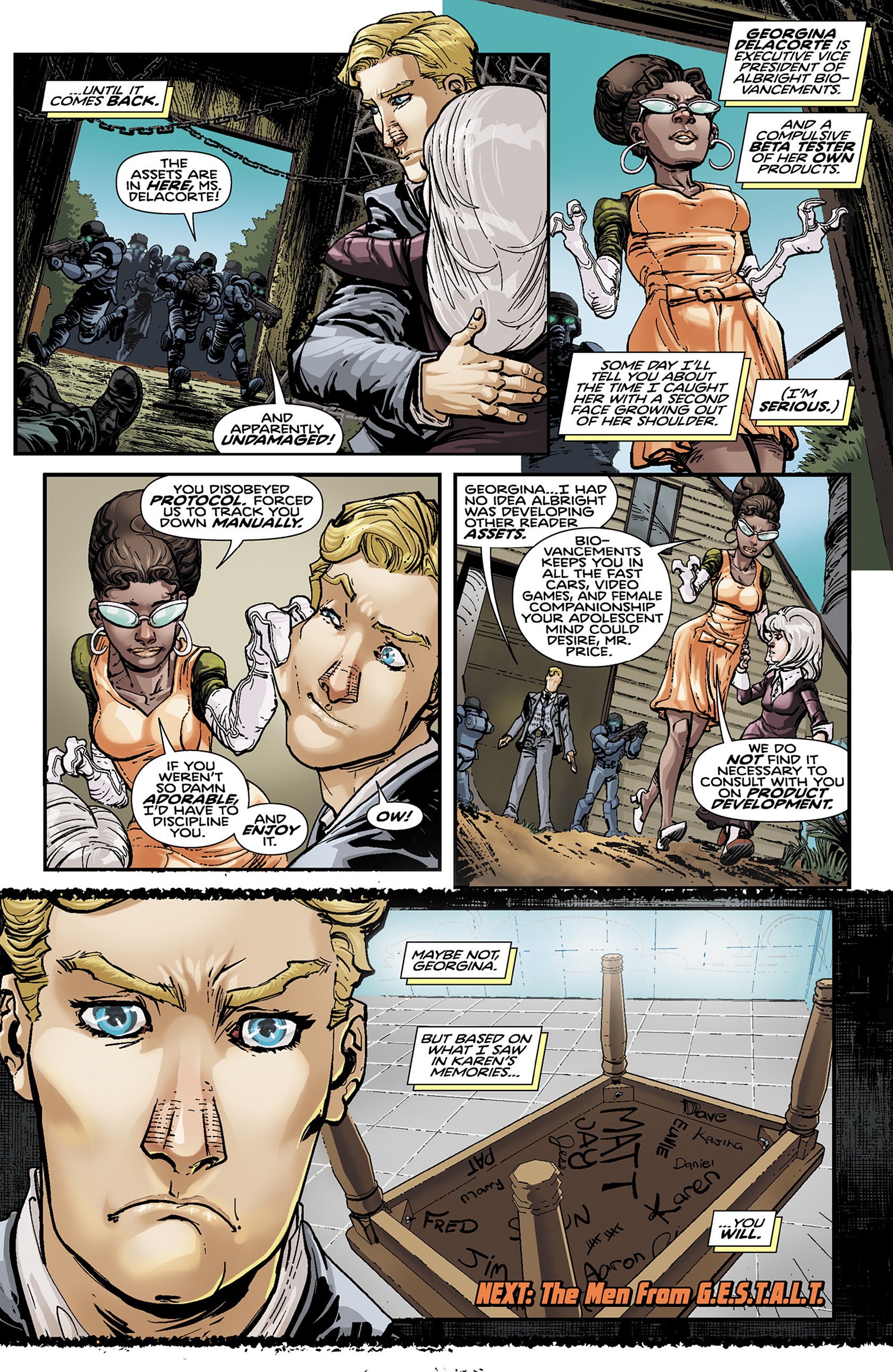 Read online Brain Boy comic -  Issue #0 - 26