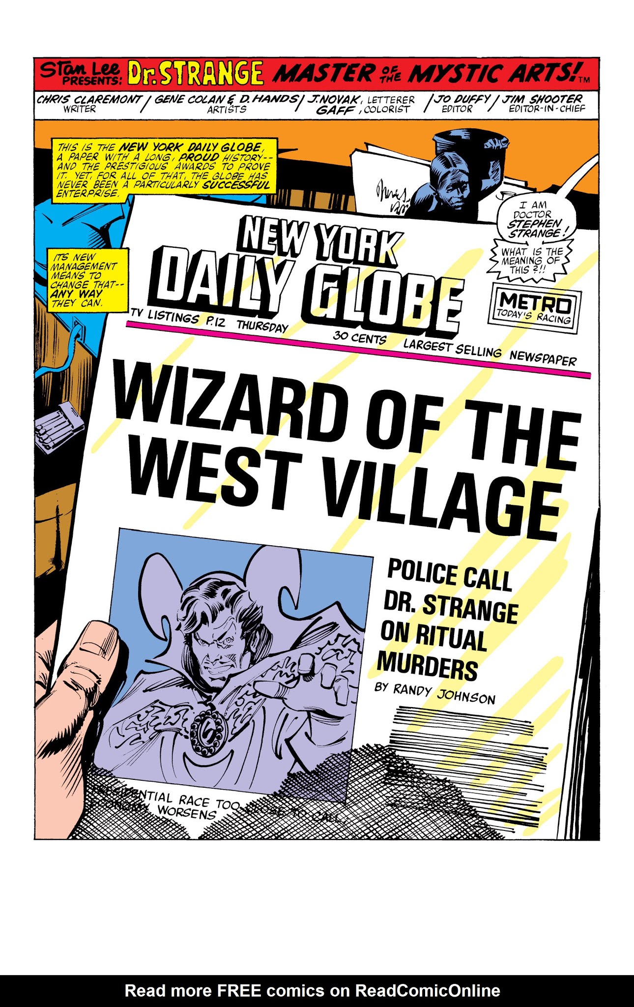 Read online Marvel Masterworks: Doctor Strange comic -  Issue # TPB 8 (Part 2) - 57