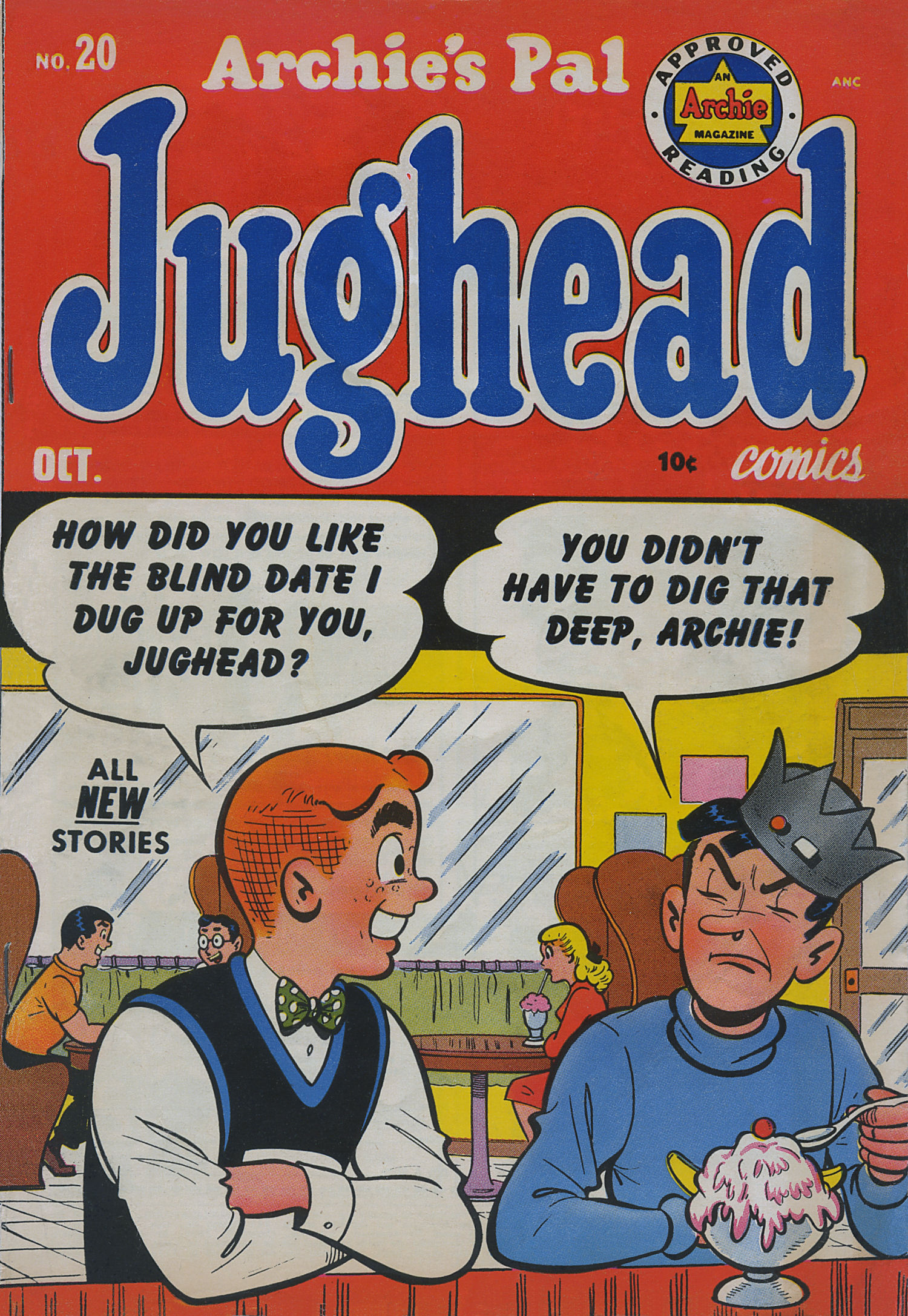 Read online Archie's Pal Jughead comic -  Issue #20 - 1
