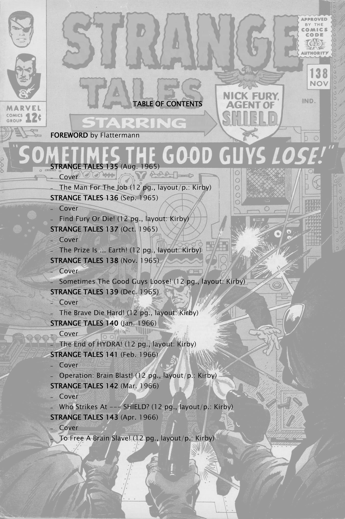 Read online Marvel Masterworks: Nick Fury, Agent of S.H.I.E.L.D. comic -  Issue # TPB 1 (Part 1) - 2