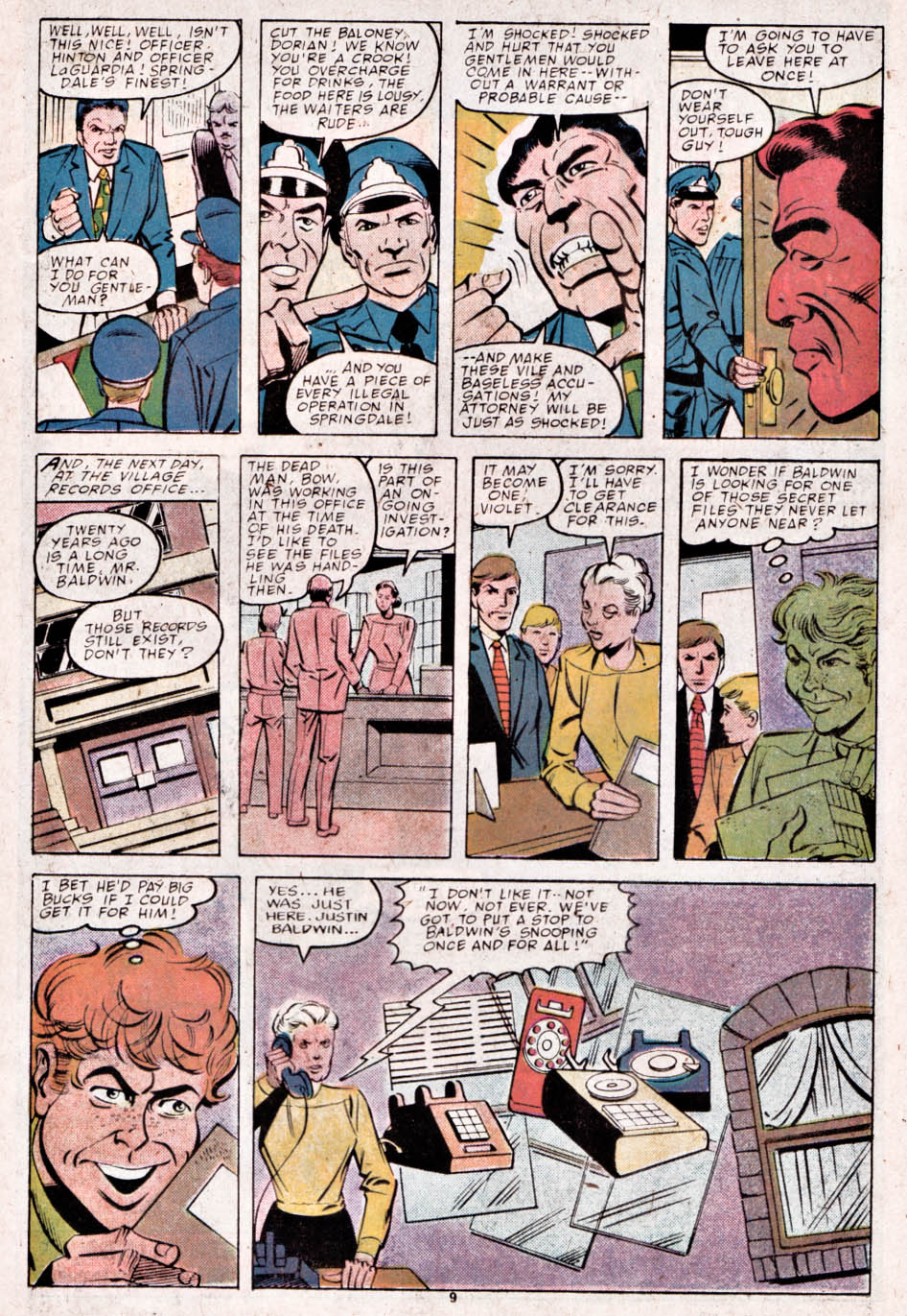 Read online Speedball comic -  Issue #9 - 8