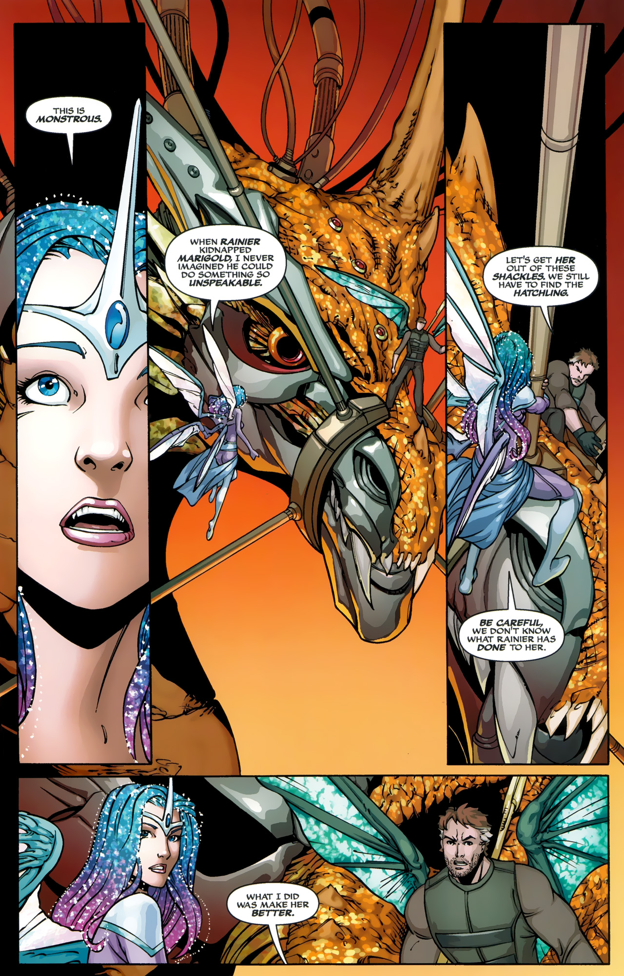 Read online Michael Turner's Soulfire (2009) comic -  Issue #8 - 10