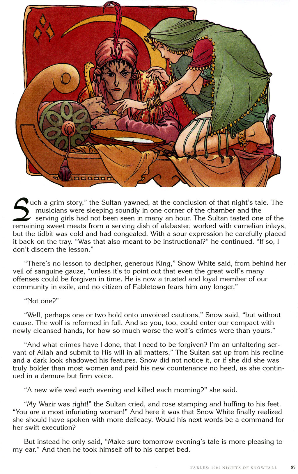 Read online Fables: 1001 Nights of Snowfall comic -  Issue # Full - 85