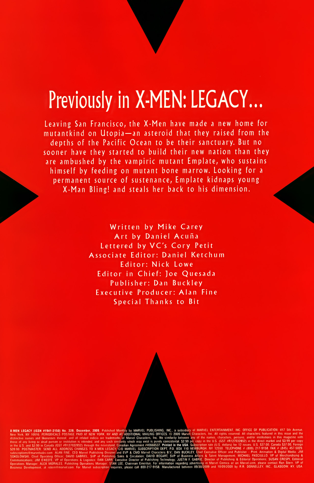 X-Men Legacy (2008) Issue #228 #22 - English 2