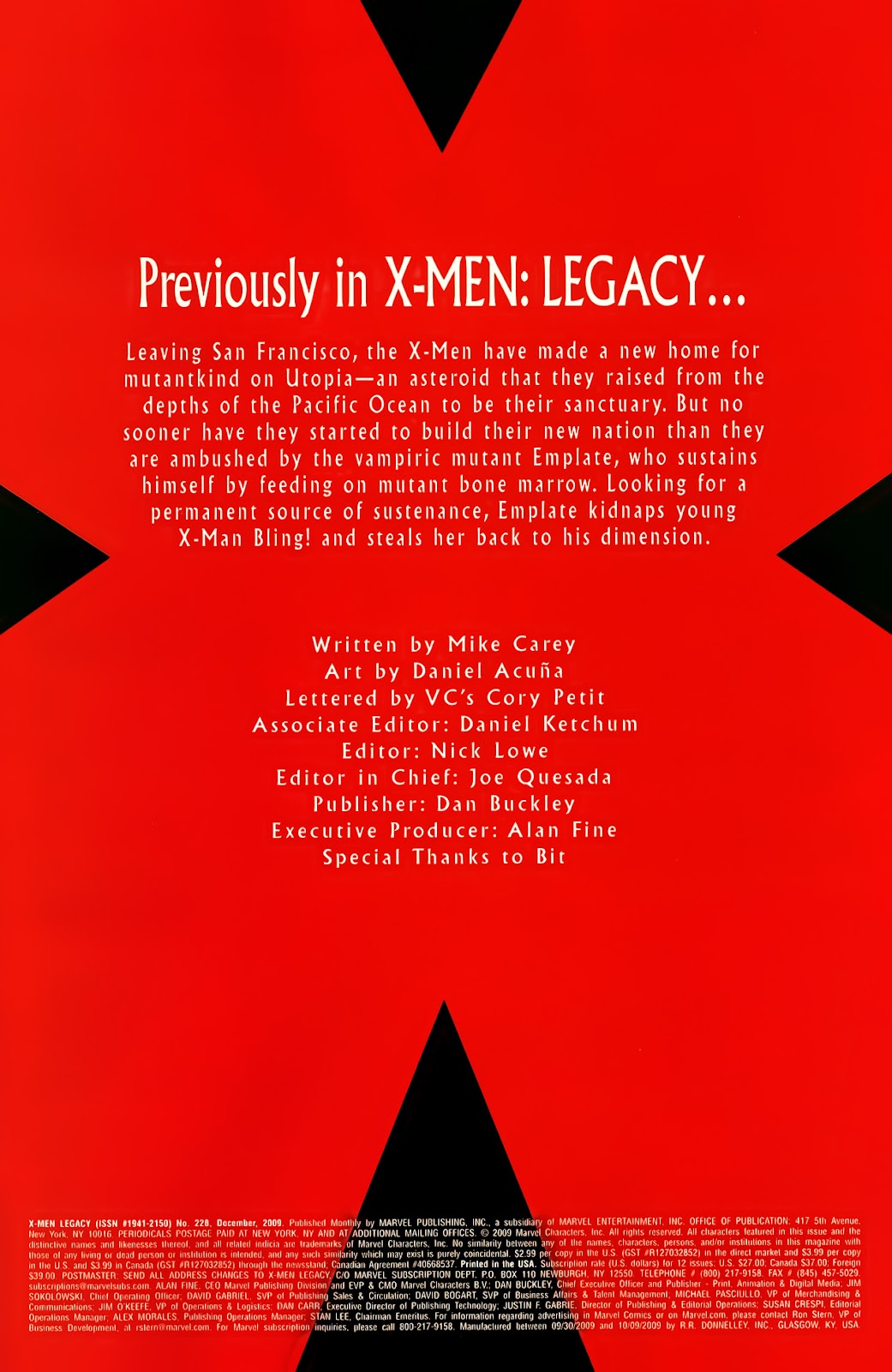 X-Men Legacy (2008) Issue #228 #22 - English 2