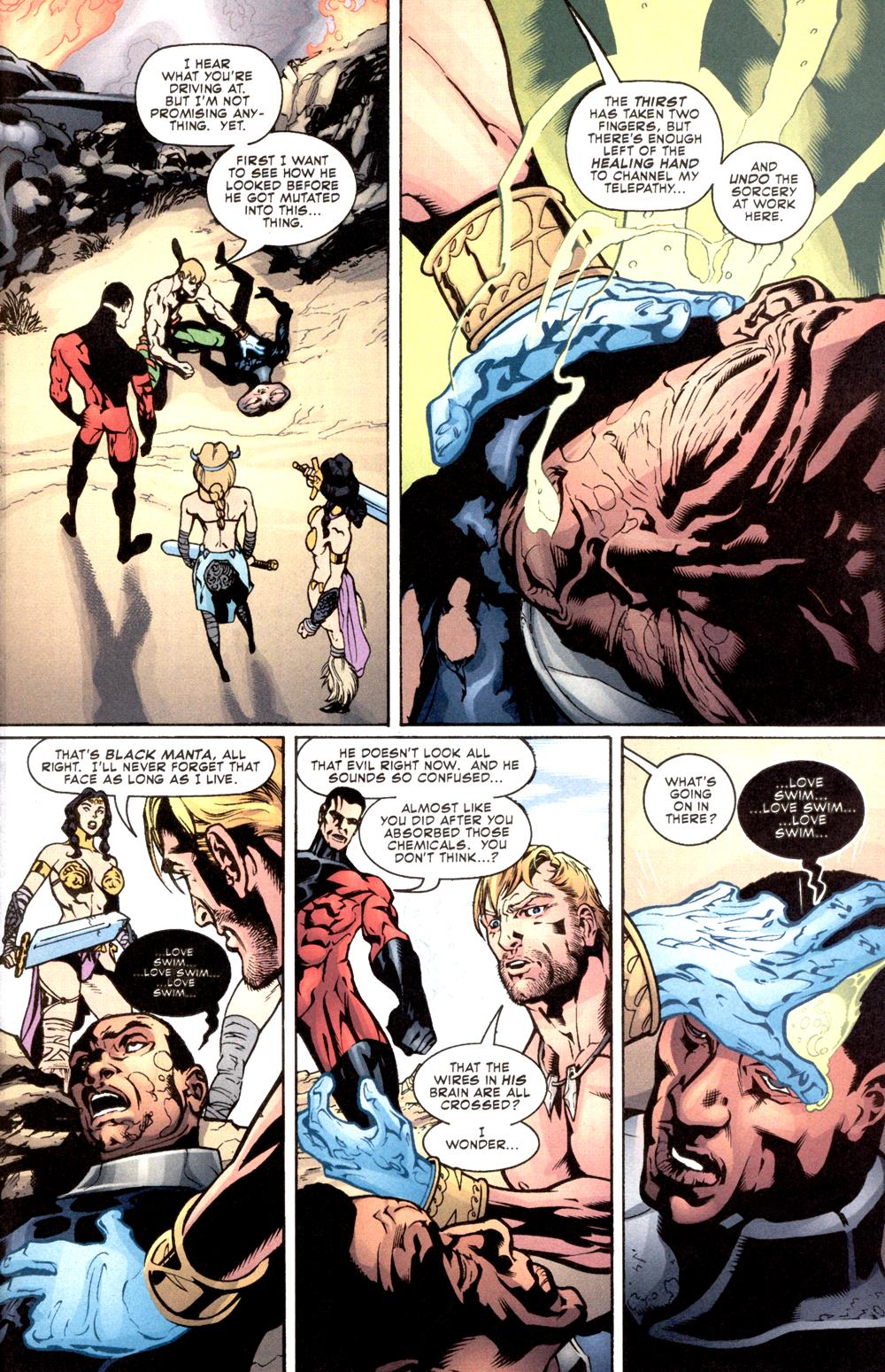 Read online Aquaman (2003) comic -  Issue #8 - 21