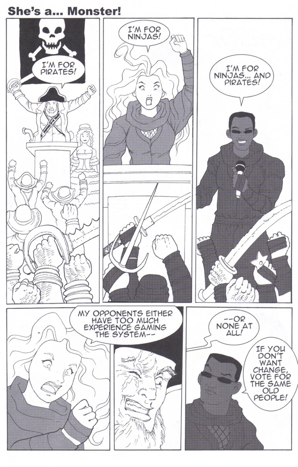 Pirates vs Ninjas: Debate in '08 issue Full - Page 17