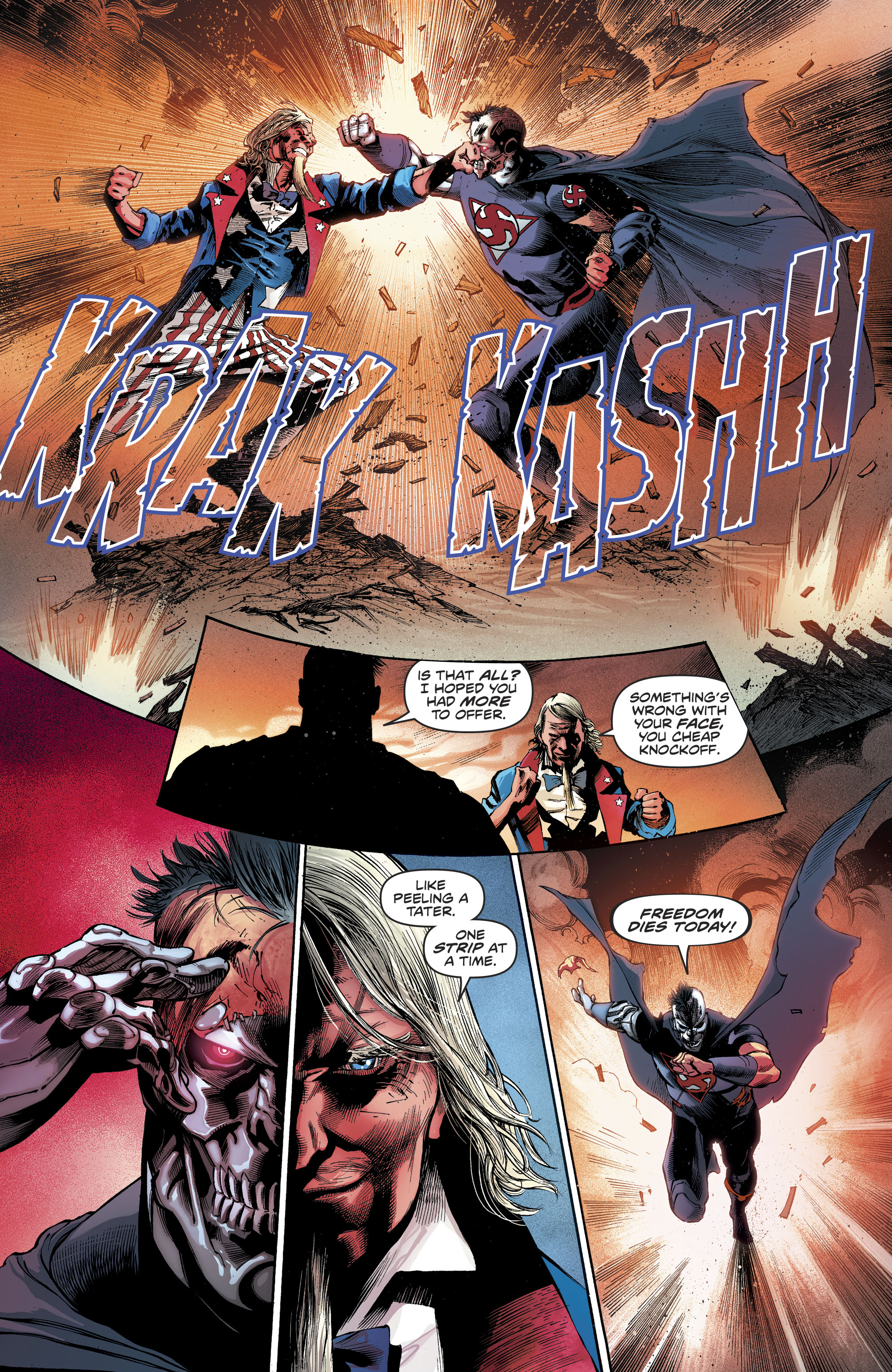 Read online Freedom Fighters (2019) comic -  Issue #11 - 12