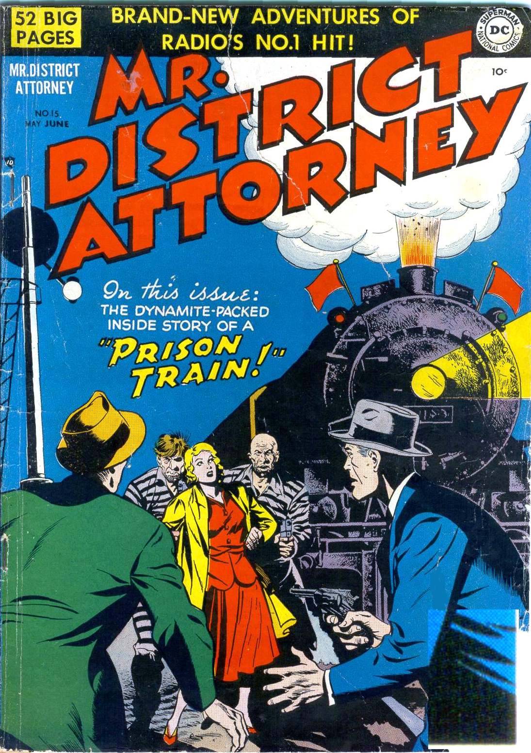 Read online Mr. District Attorney comic -  Issue #15 - 1