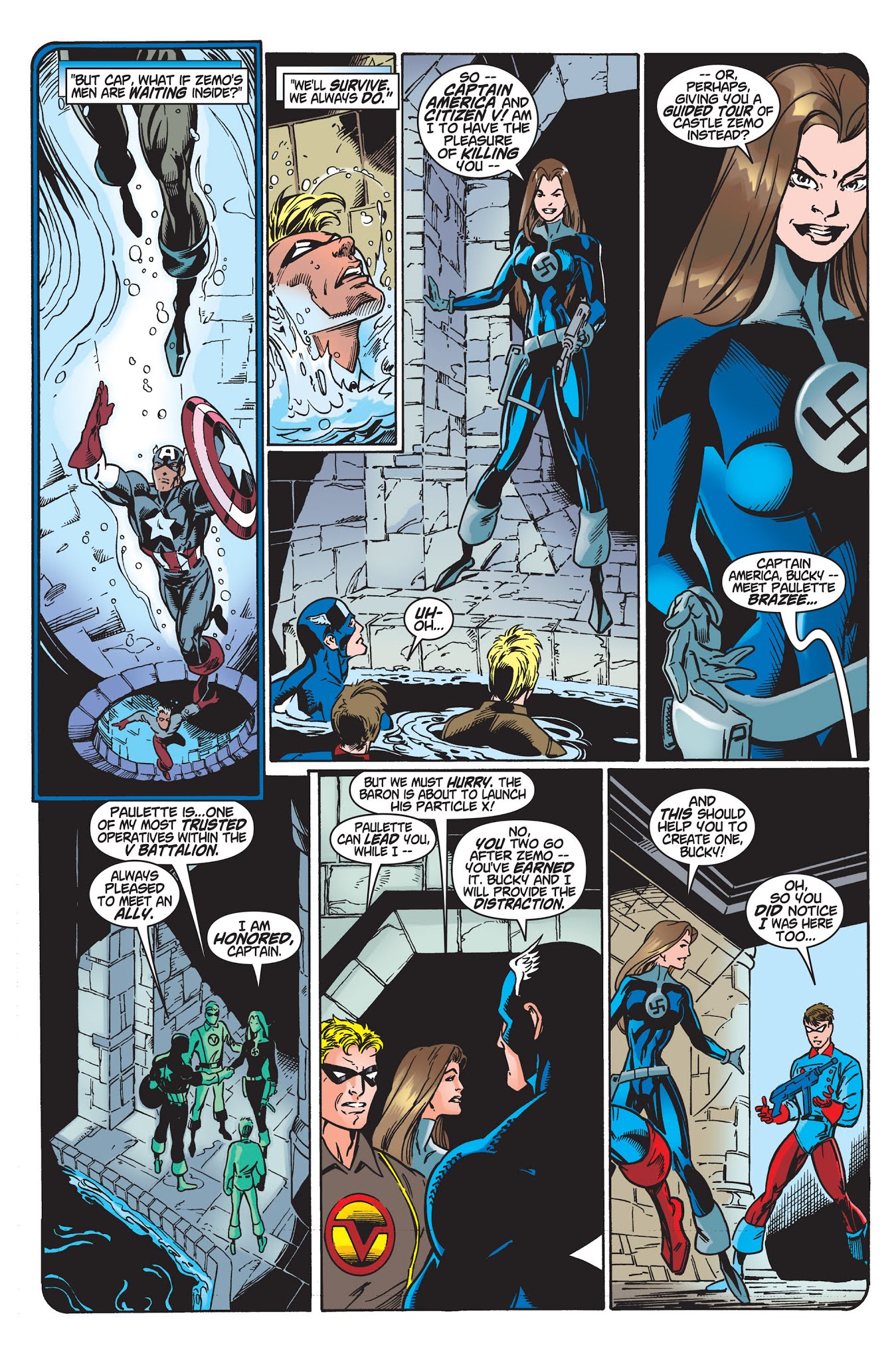 Read online Captain America/Citizen V '98 comic -  Issue # Full - 18