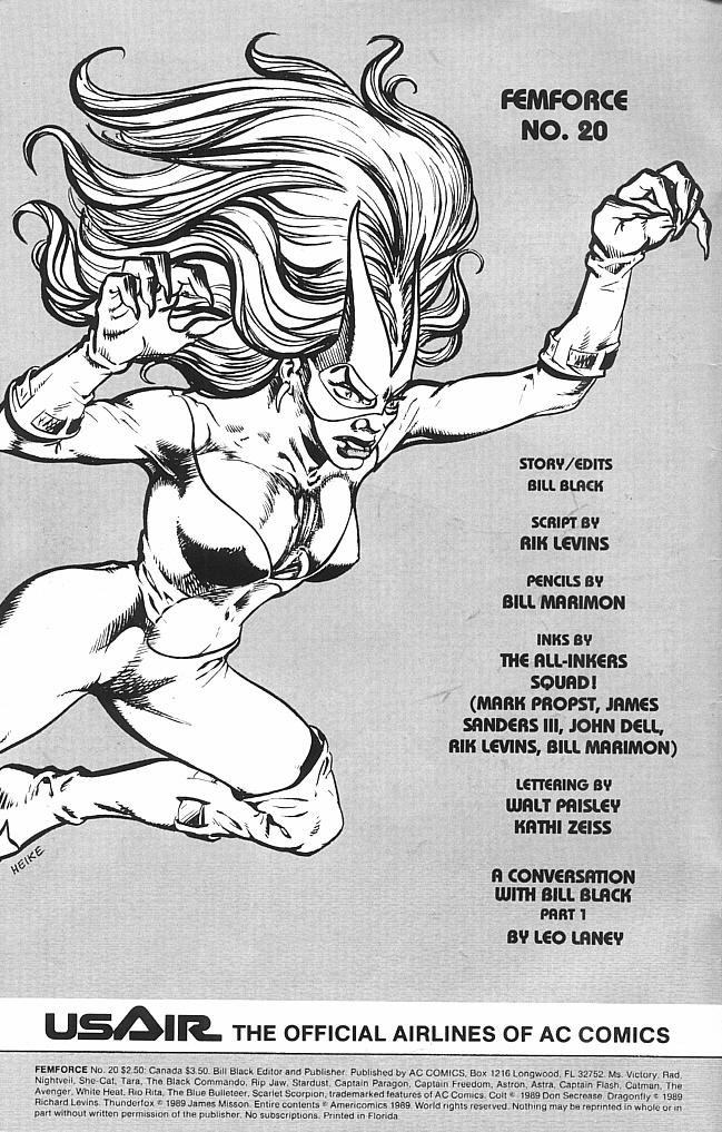 Femforce Issue #20 #20 - English 2